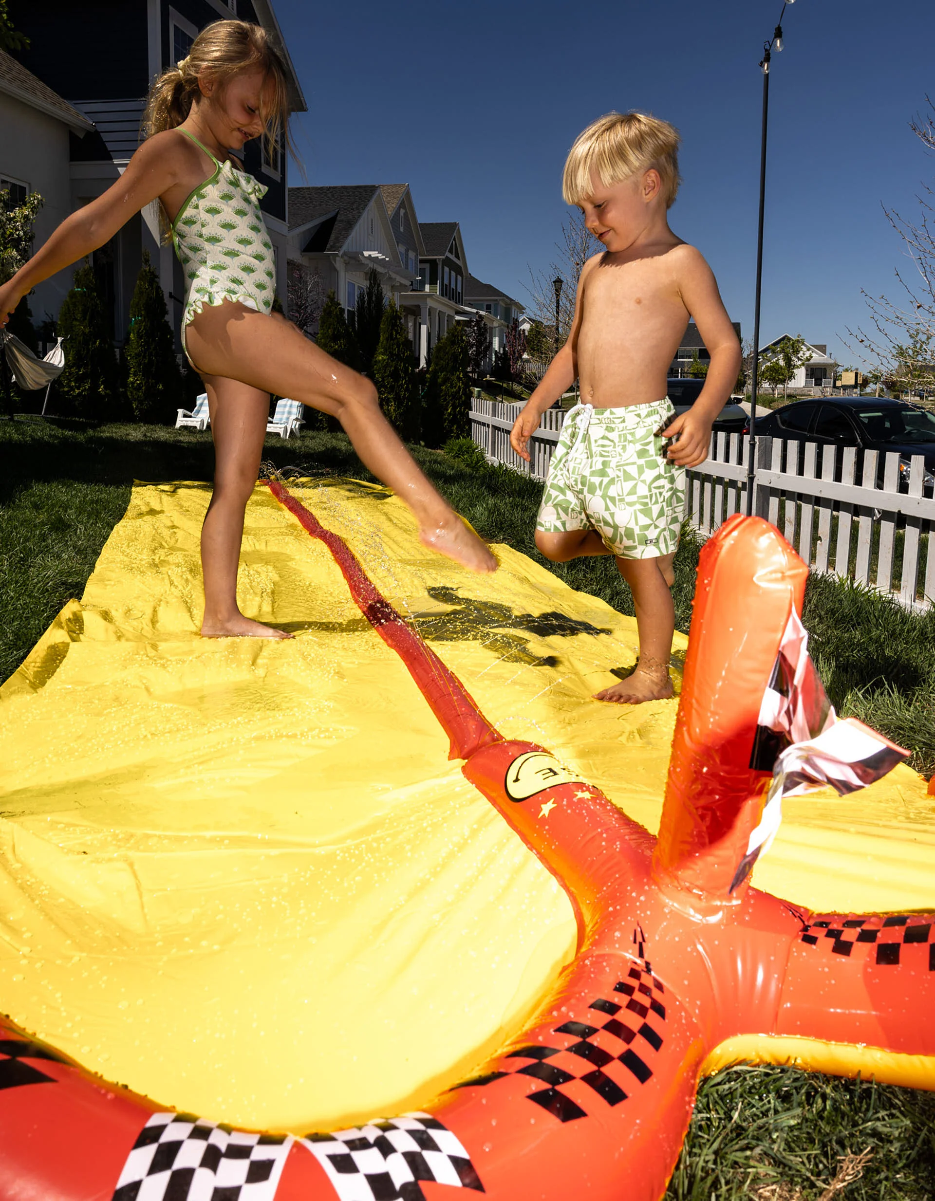 Inflatable Water Slide 550 cm Swim Essentials 3A+