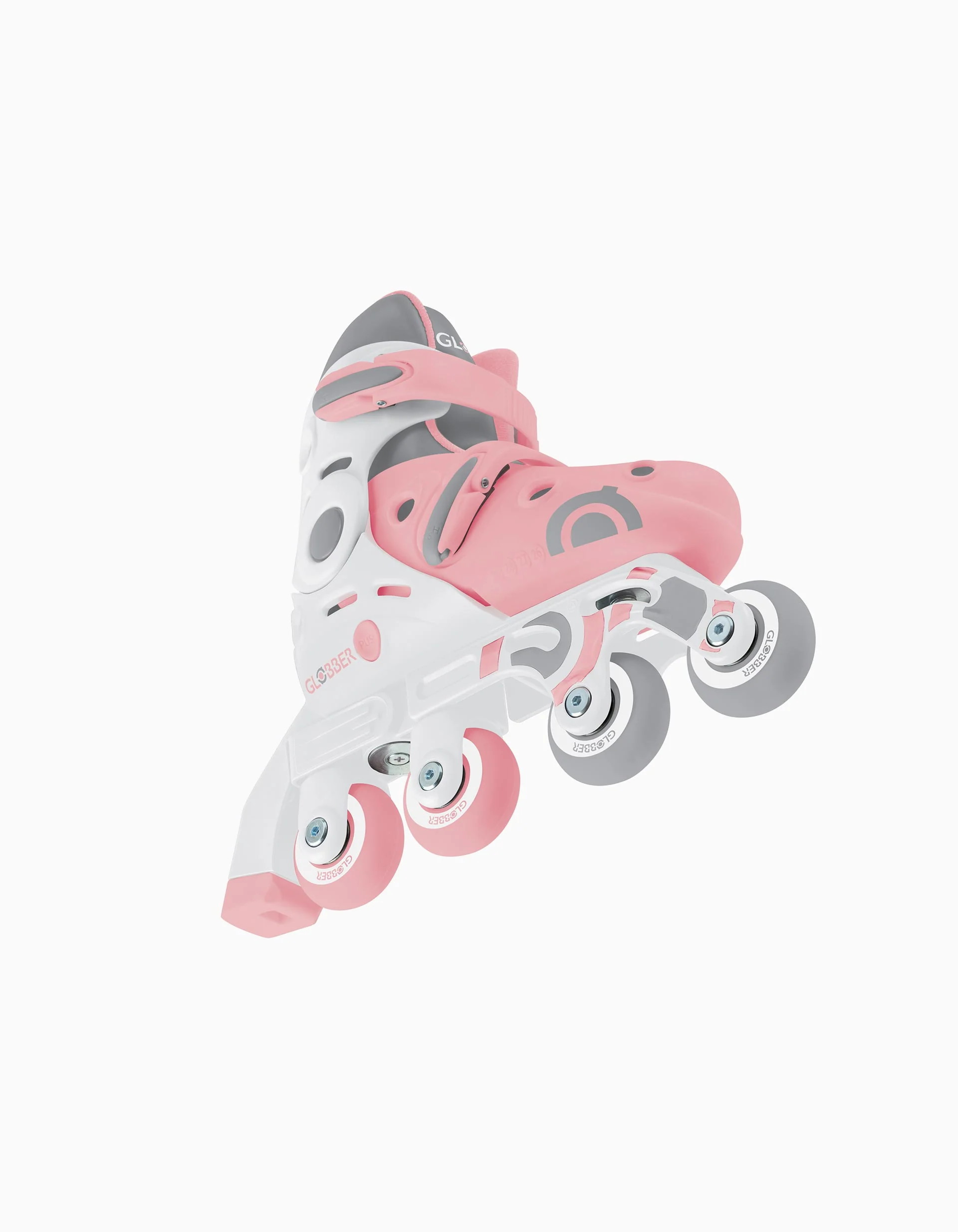 Learning Skates Globber 2In1 Xs/S (26-29) 3A+, Pastel Pink