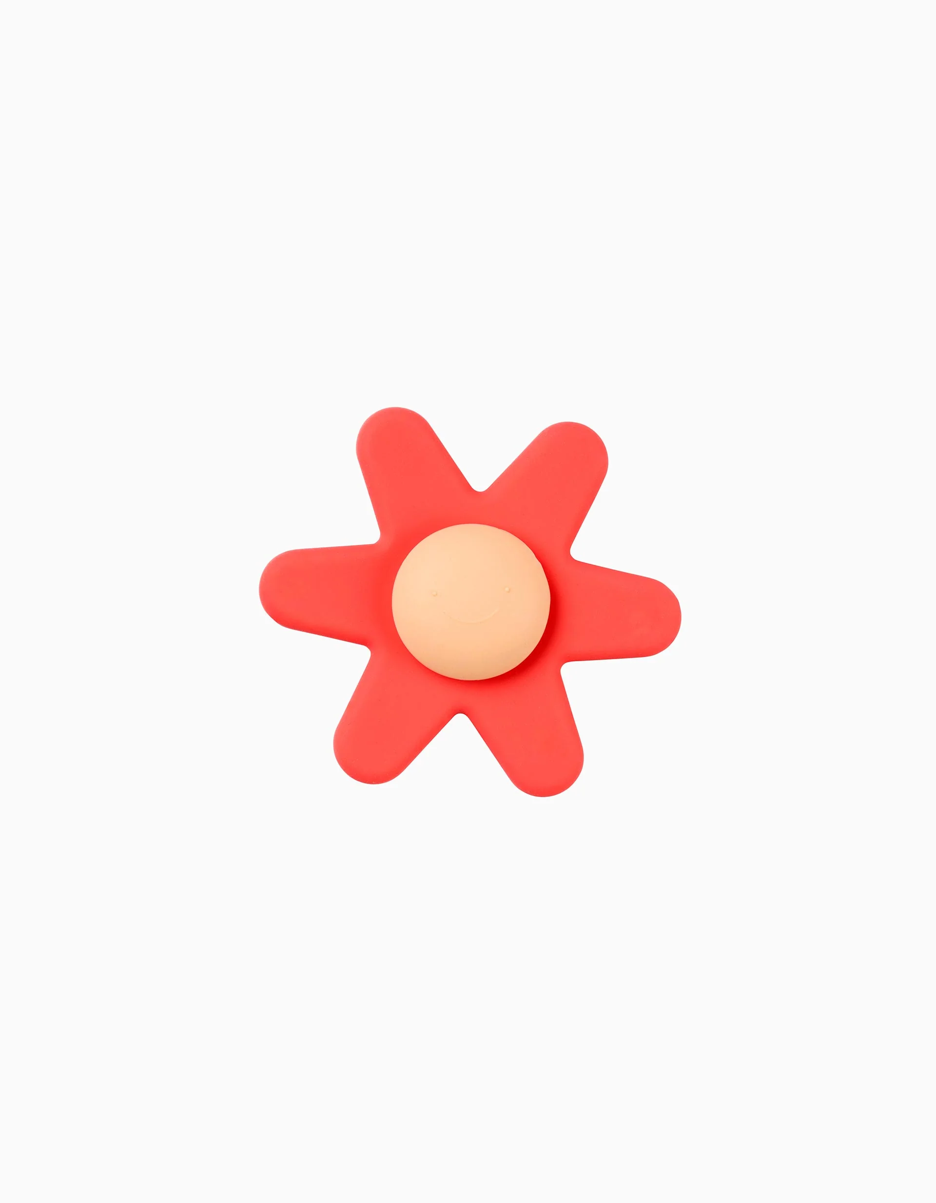 Silicone Flower Spinner Nattou 10M+, Pink