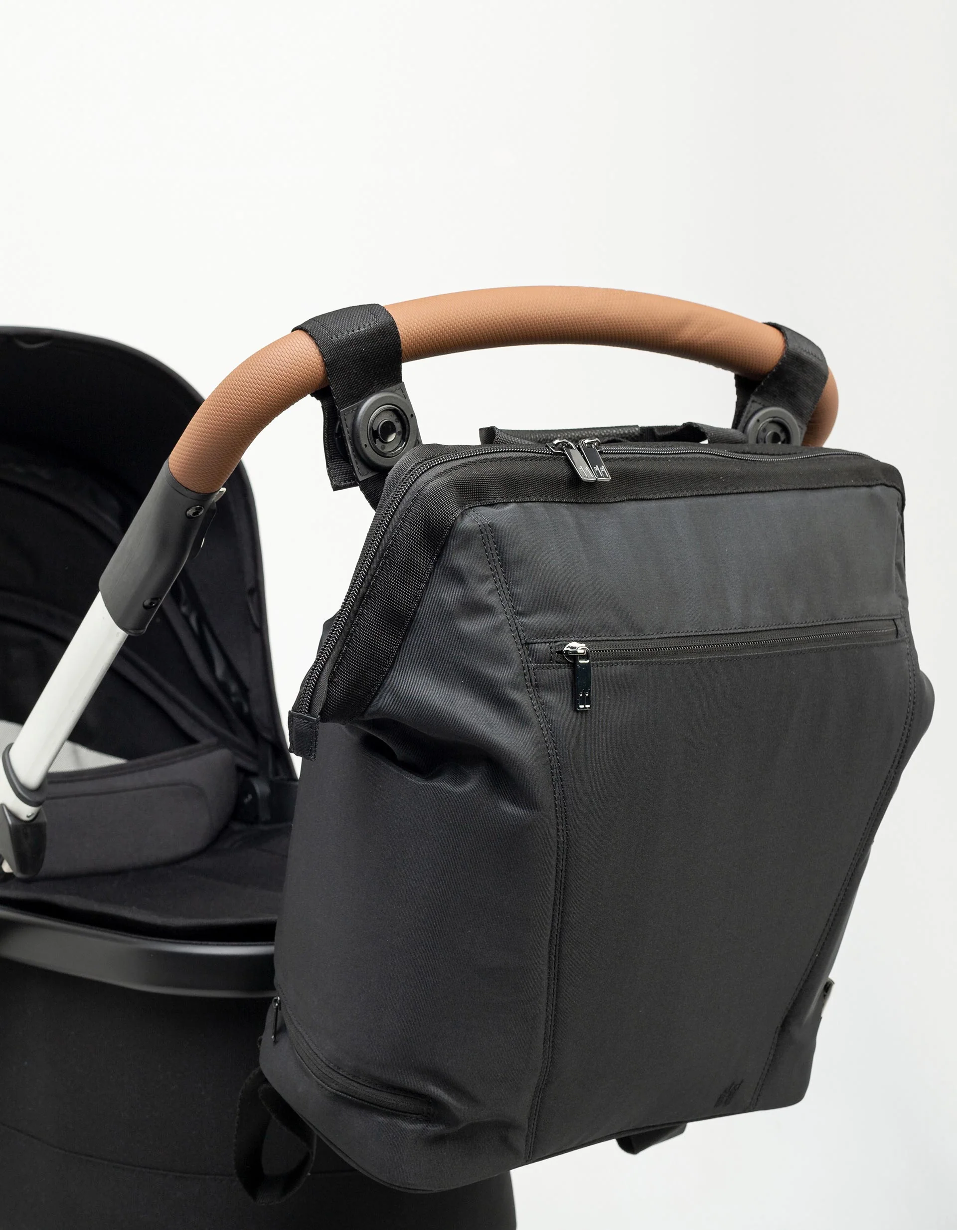 Convertible Diaper Bag Nikidom, Black