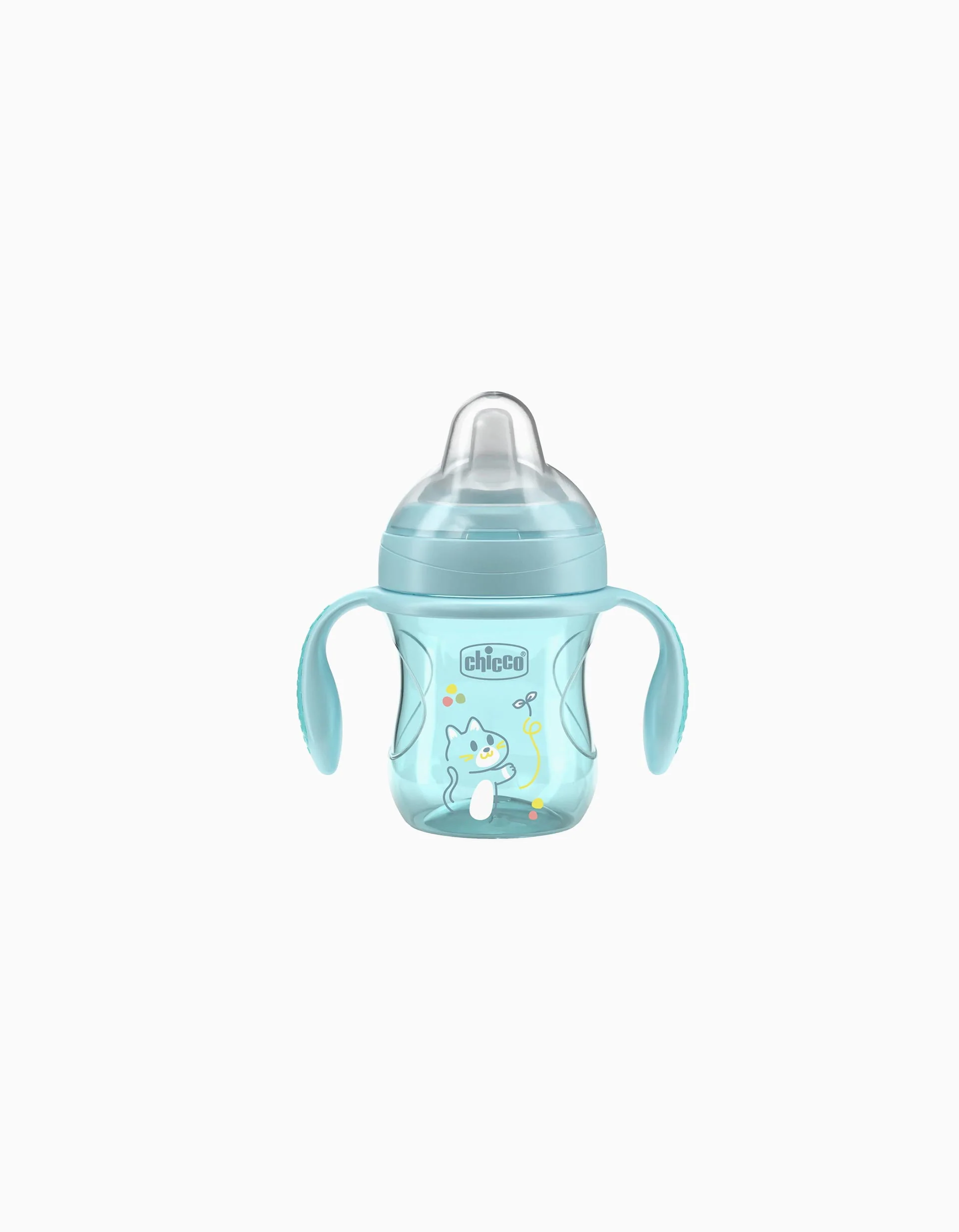 Chicco Learning Cup with Handles 4M+, Blue