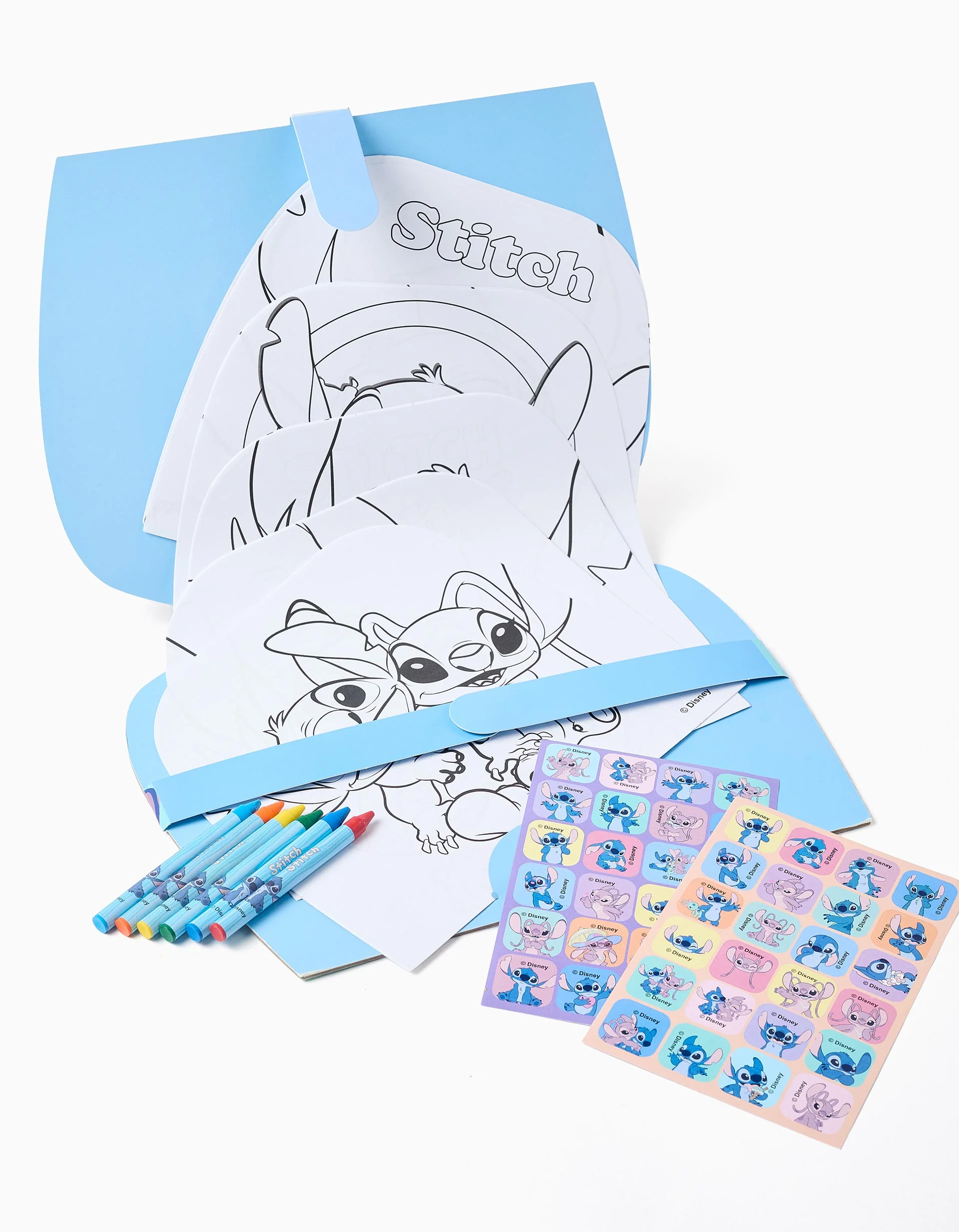 Colouring Activity Book Stitch Cerdá for Children, Blue