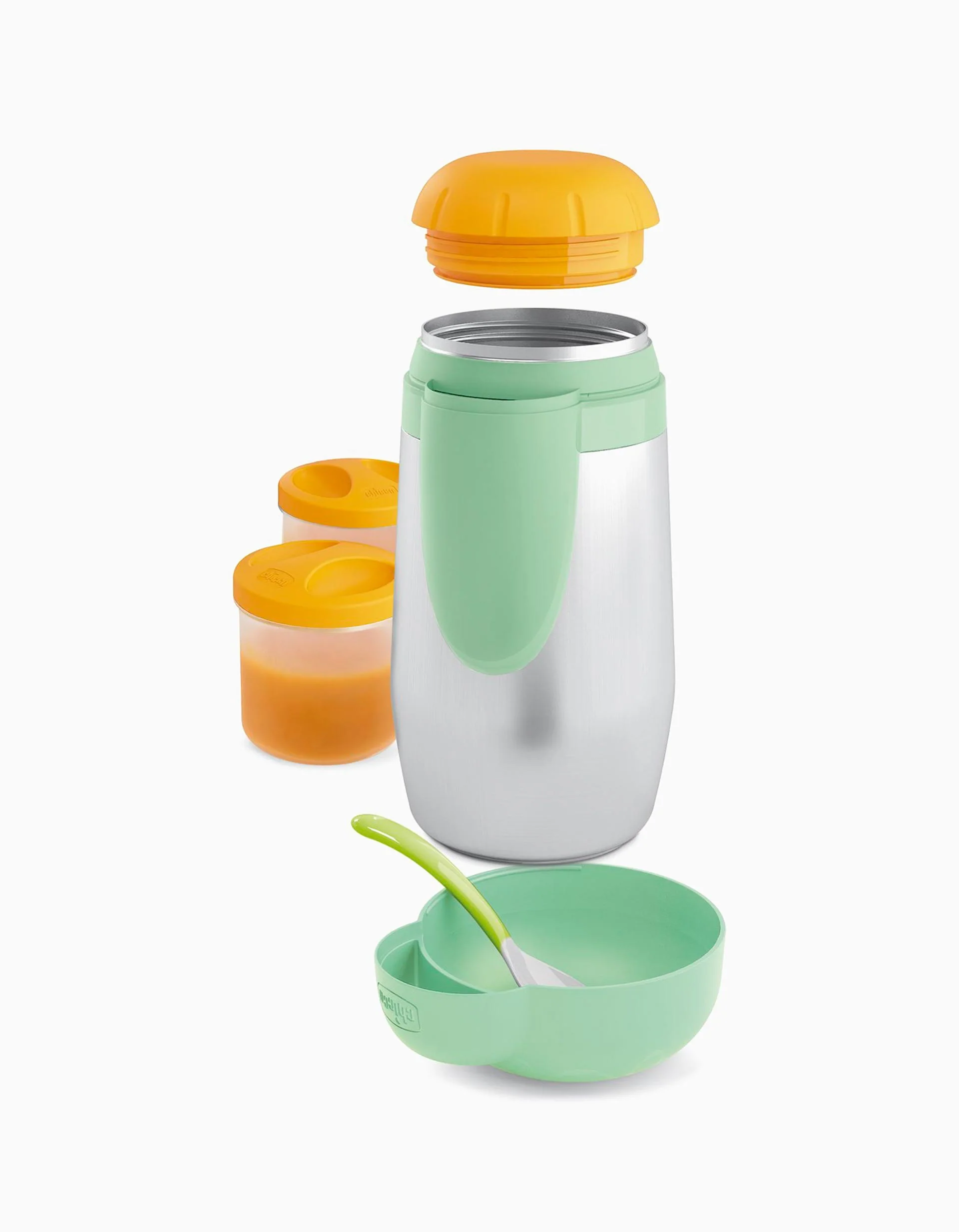 Thermal Food and Bottle Holder Green Chicco