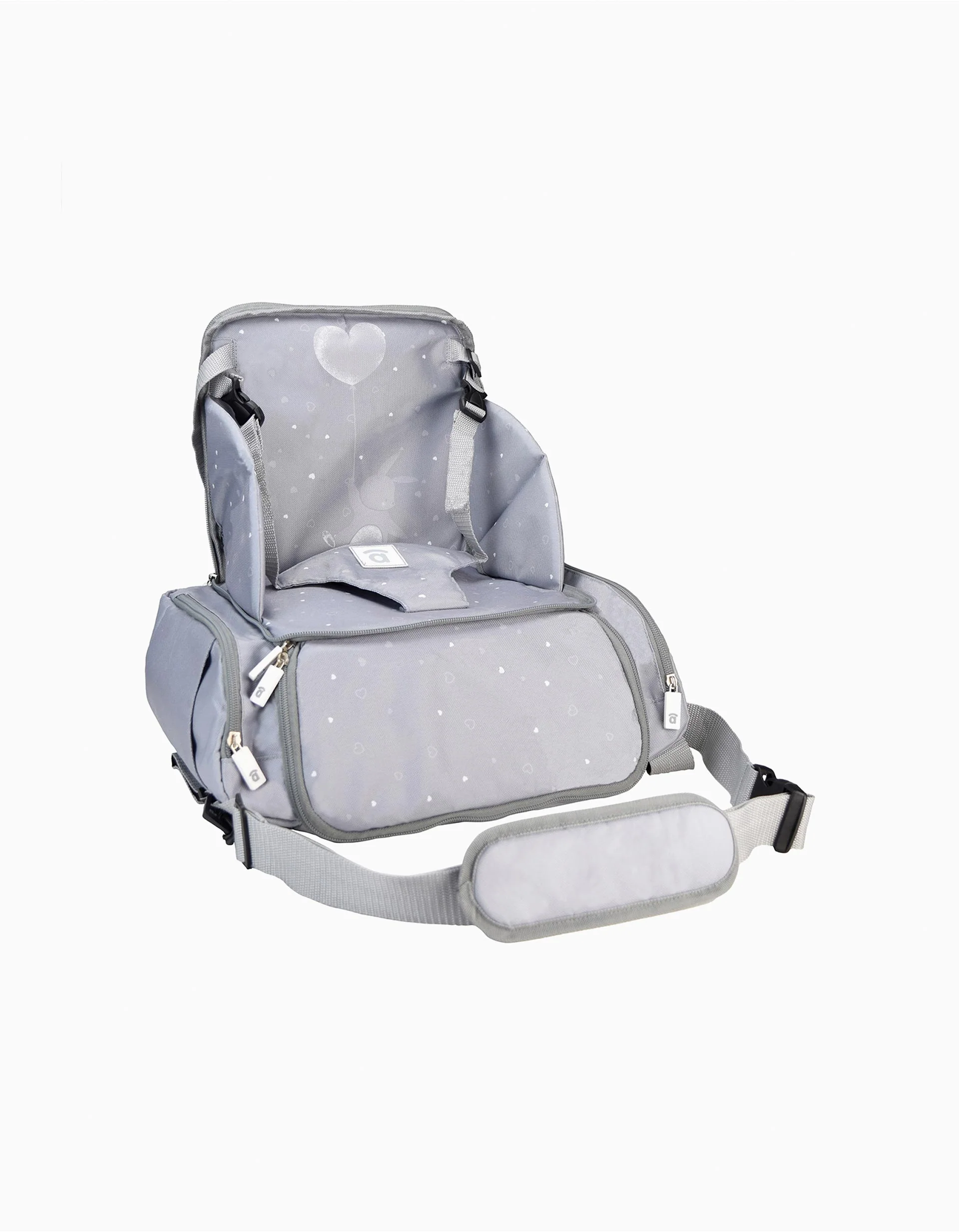 Booster Dining Chair Asalvo, Sushi Grey