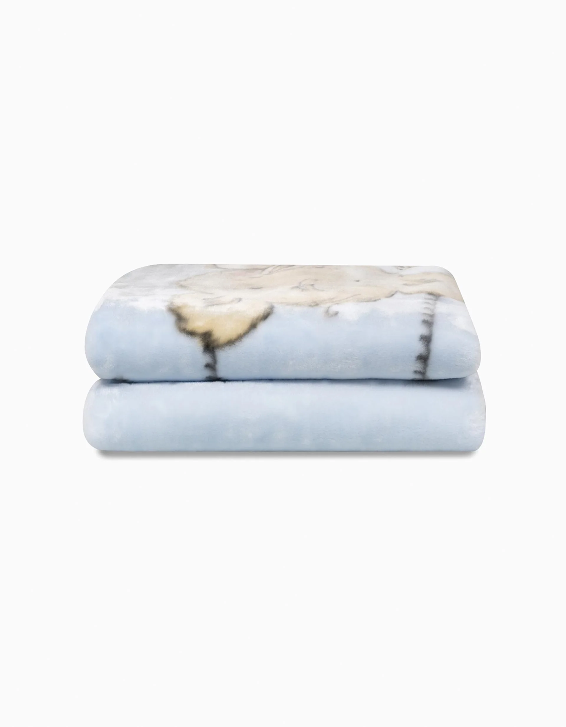 Velvet Blanket Cloud Bear Interbaby 110X140cm, Blue