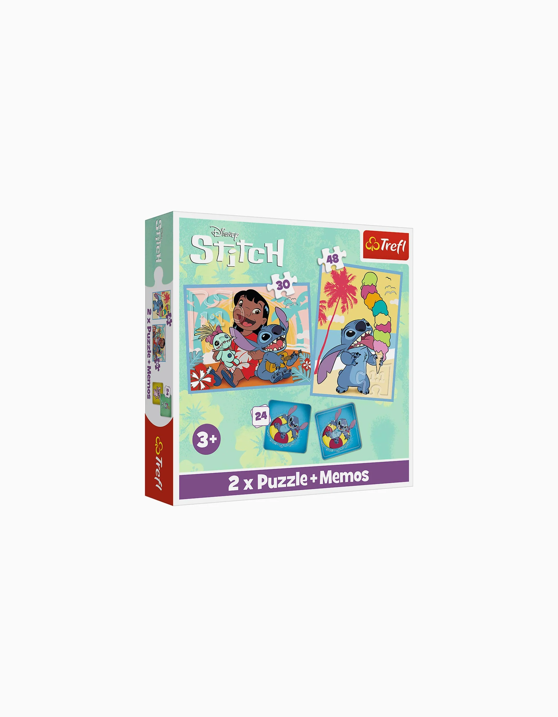 Puzzle 2In1 Trefl 30/48 Pcs 'Happy Lilo&Stitch Day' 3Y+