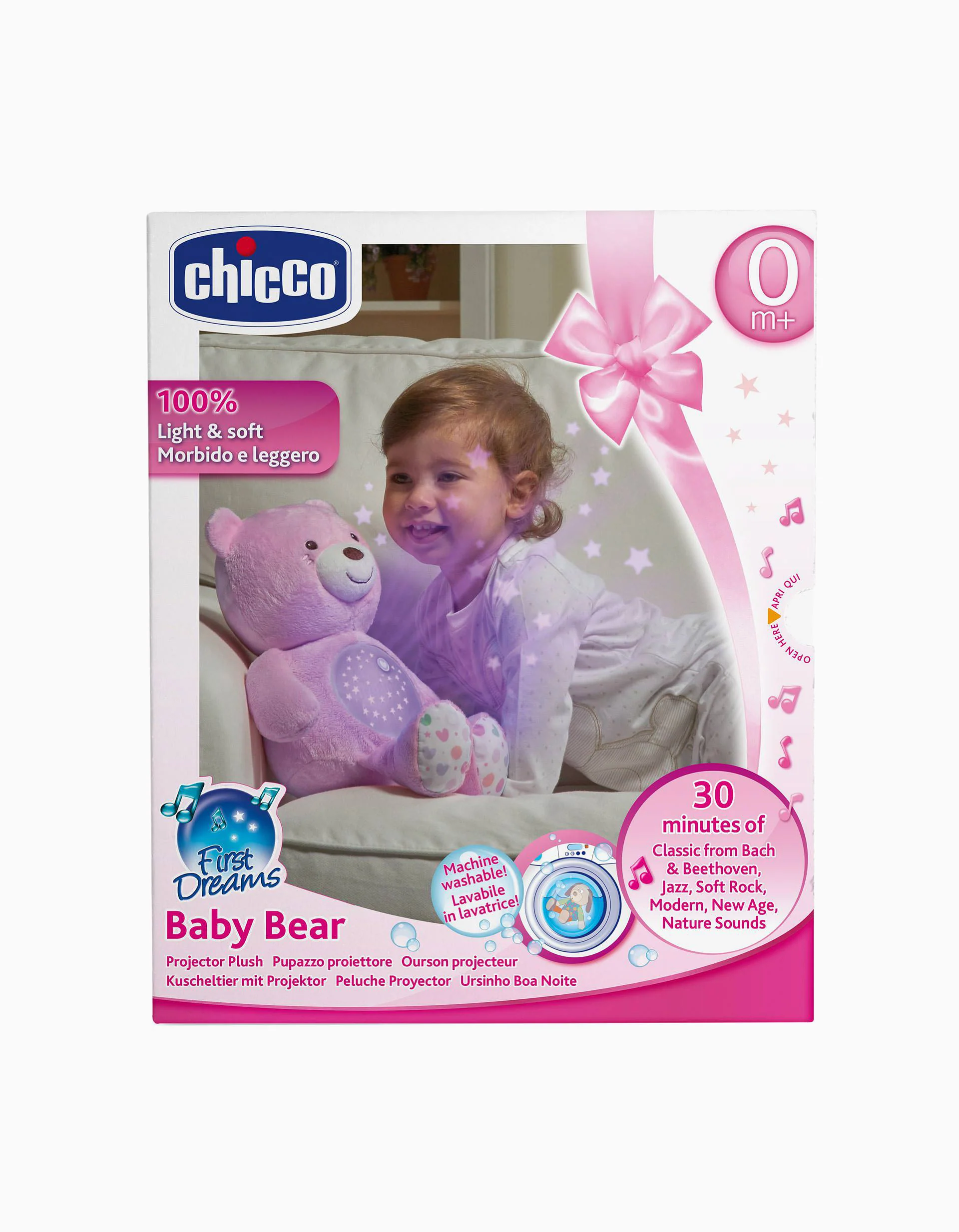 Musical Plush Baby Bear Projector, First Dreams By Chicco