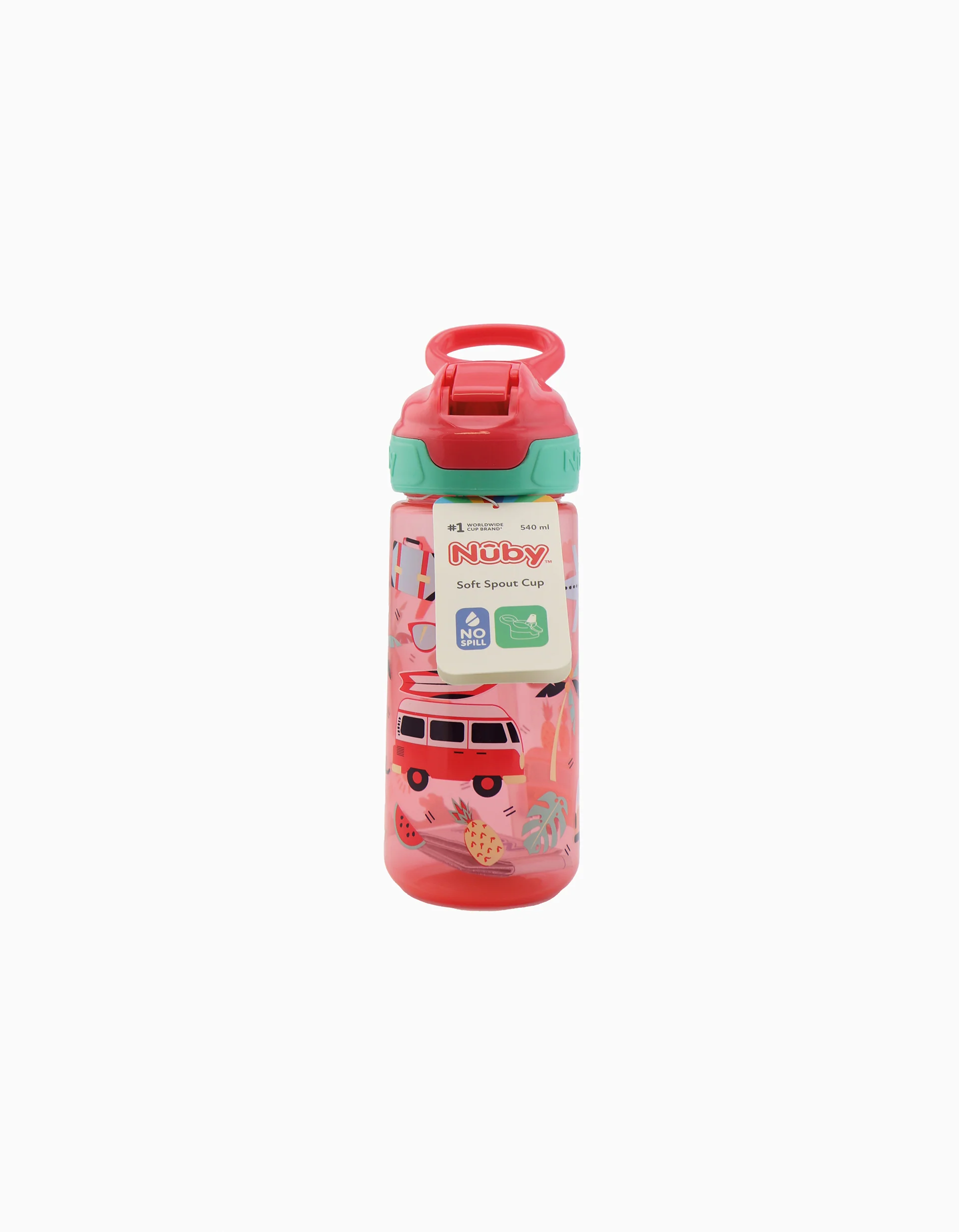 Learning Cup Soft Spout Nuby 540ml Nuby 36M+, Pink
