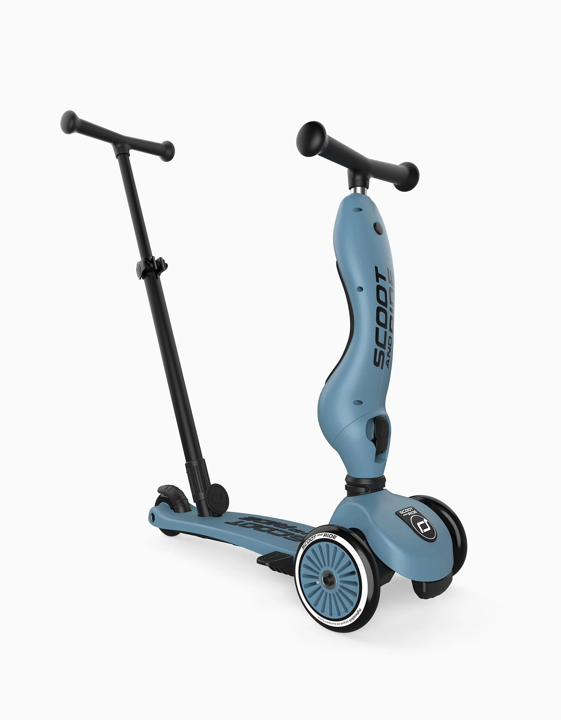 Scooter Highwaykick 1 Push&Go Scoot & Ride 12M+, Steel