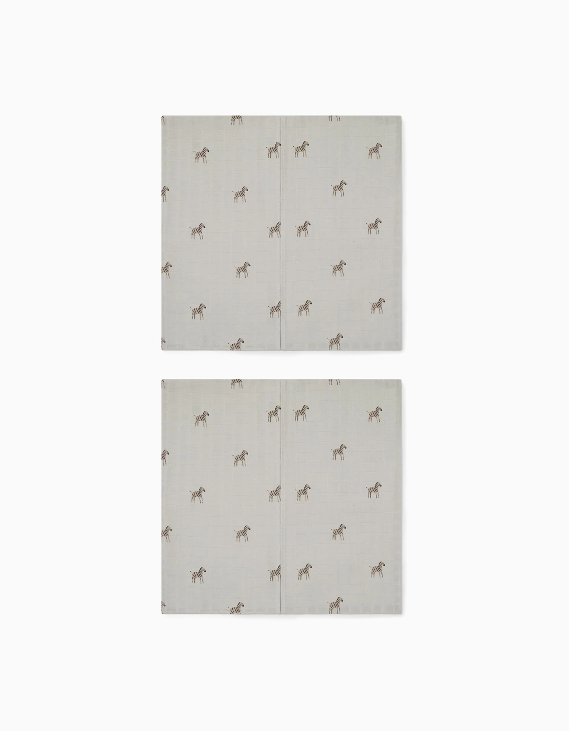 Pack 2 Diapers Gloop! 70X70Cm, Zebra