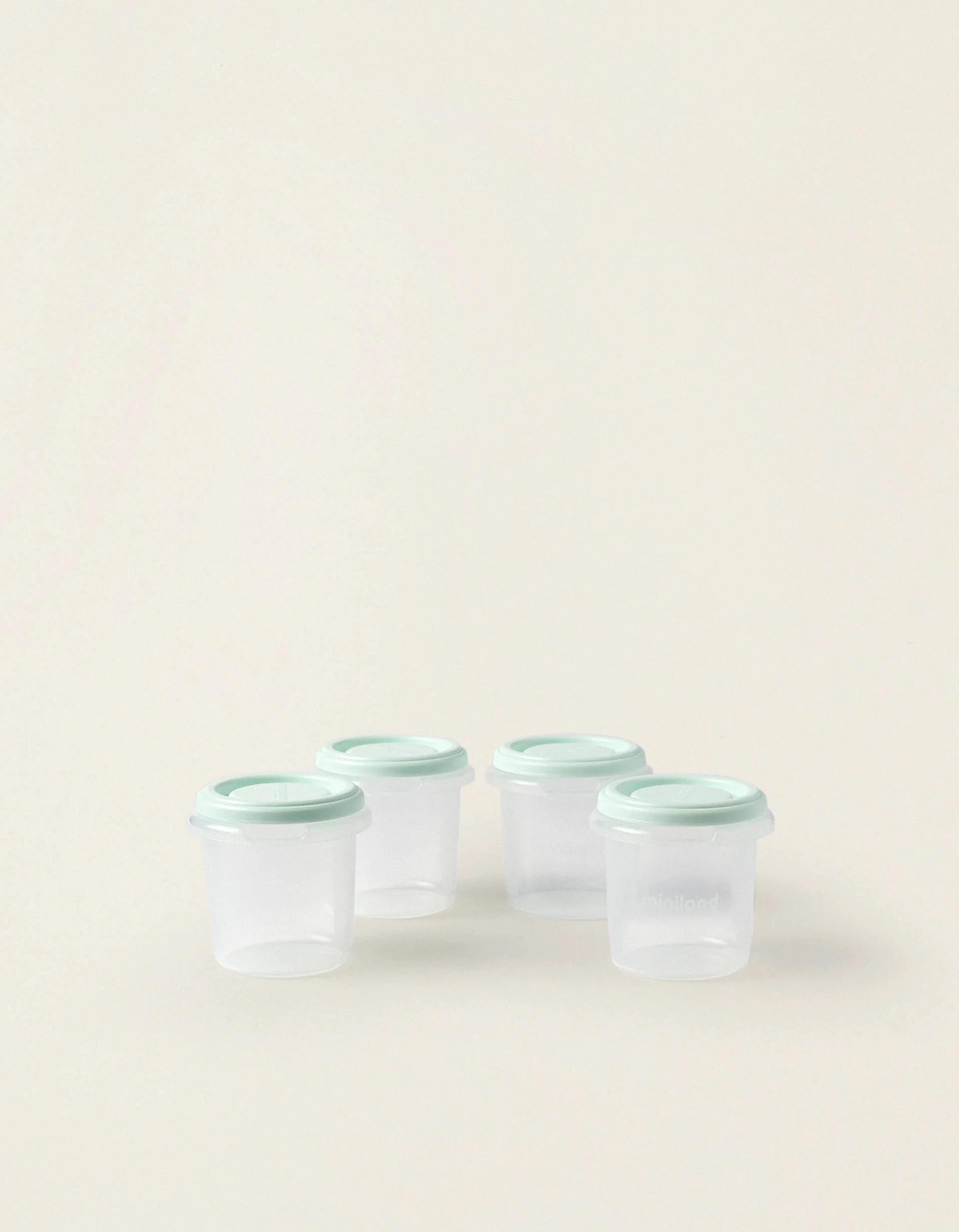 Pack of 4 Containers Dolce 200Ml Miniland Mint