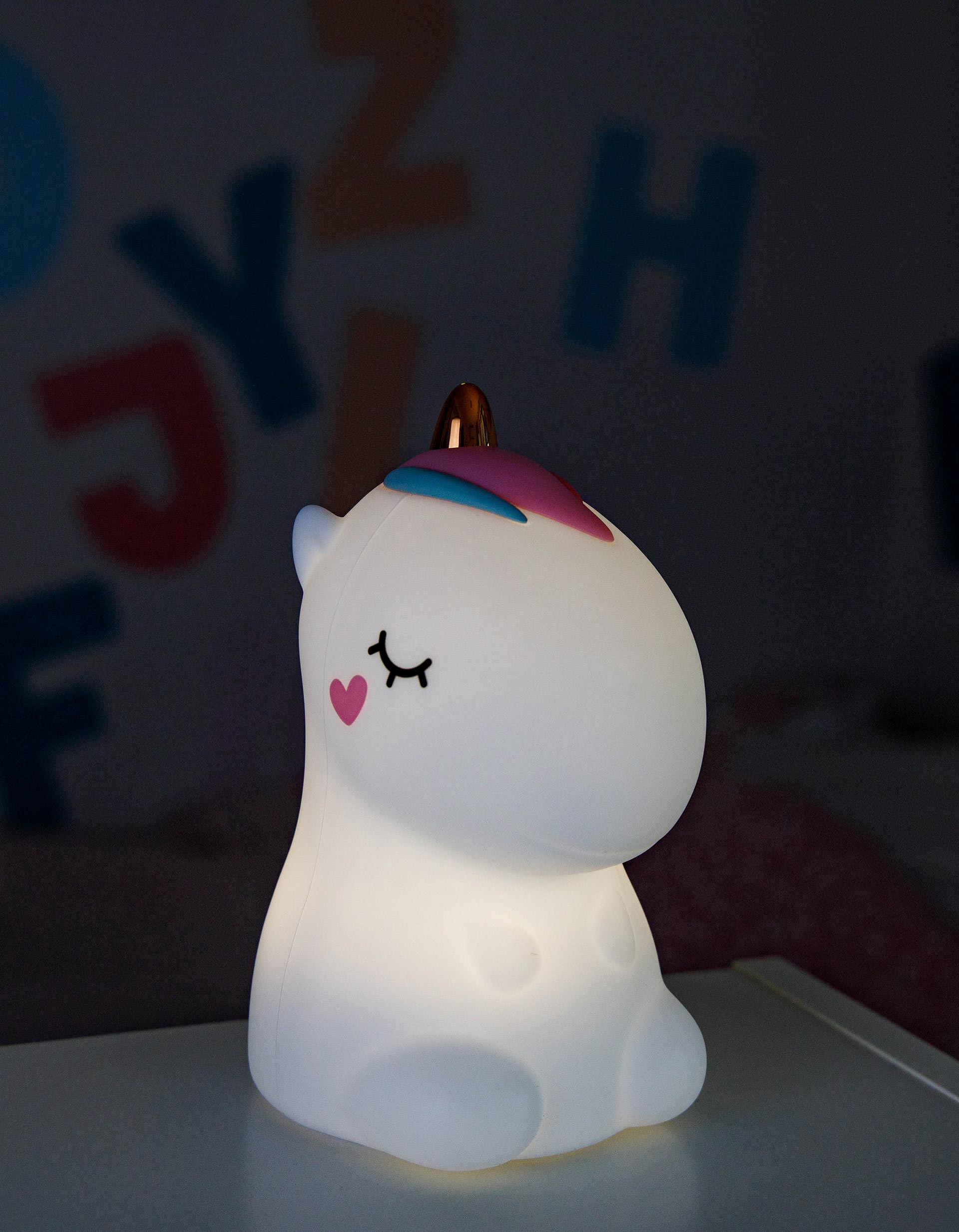 GioUnicorn Children's Silicone Night Light InnoGIO