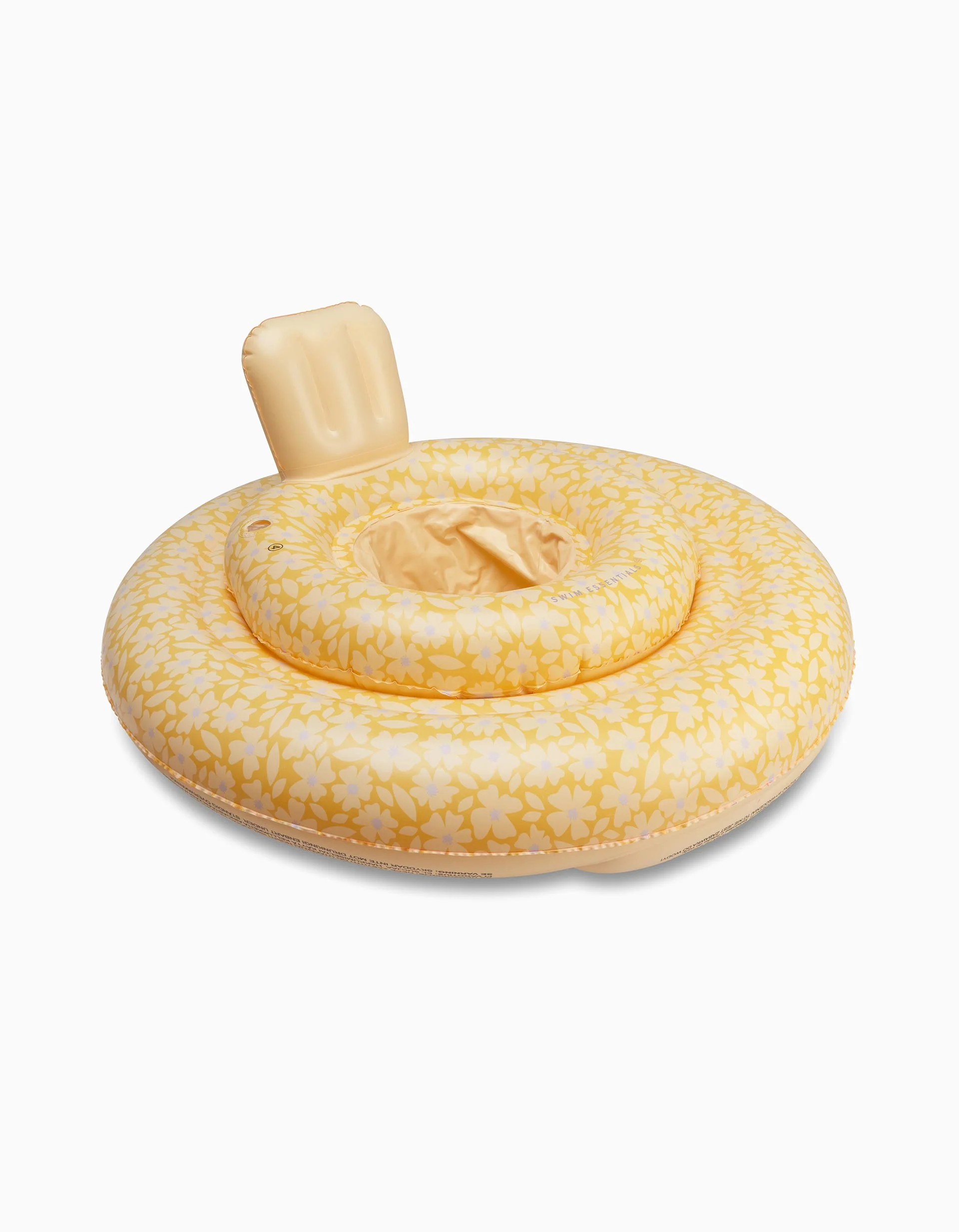 Baby Float Swim Essentials Yellow Flowers 0-11Kg/0-1Y