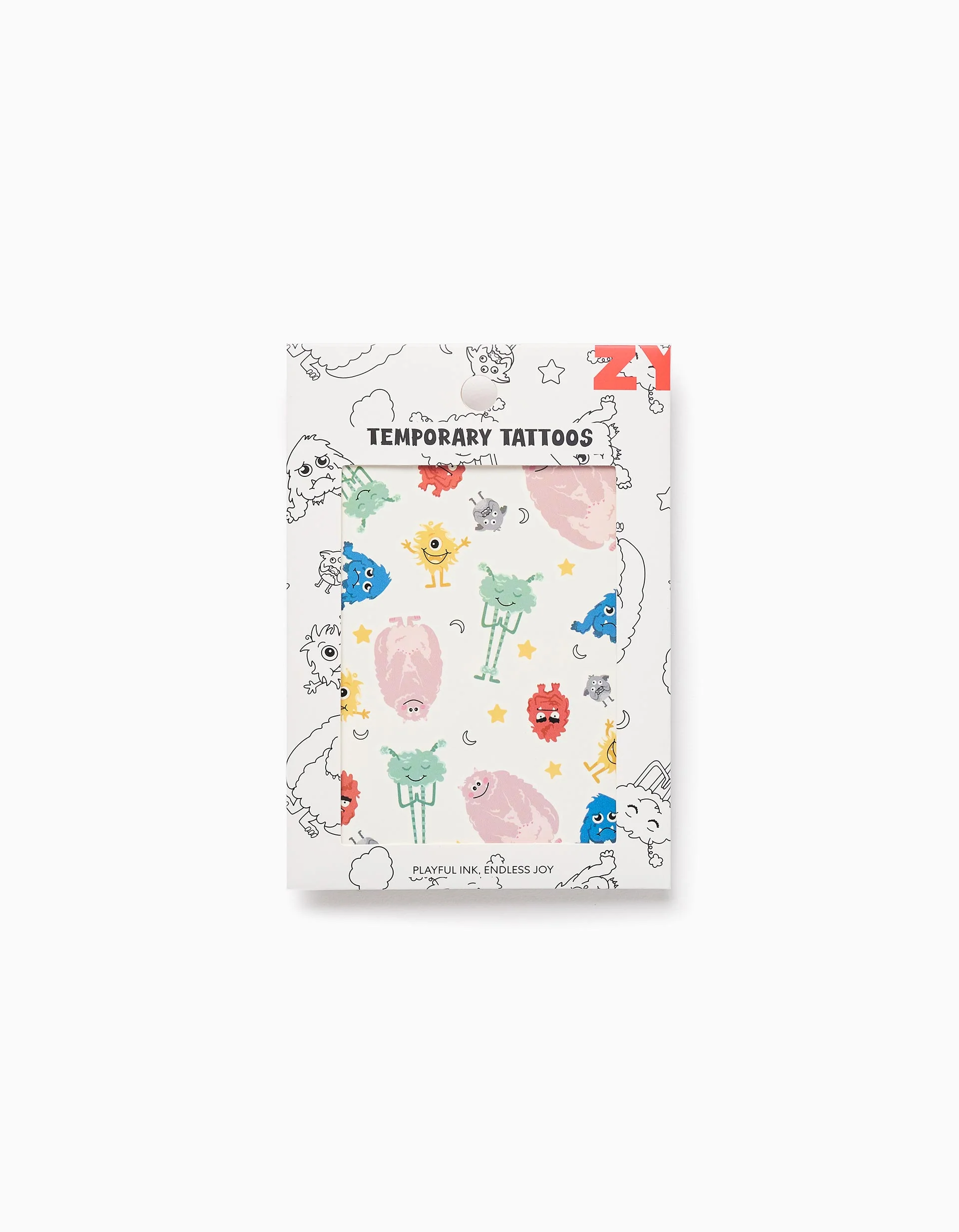 Tattoo Pack for Children ‘Emotions’, 5 Sheets