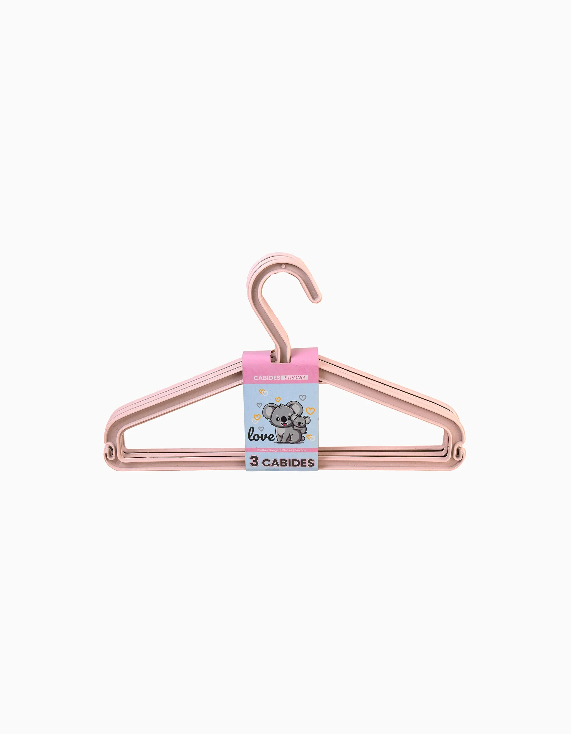 Baby Clothes Hanger Moveo 3Un, Pink