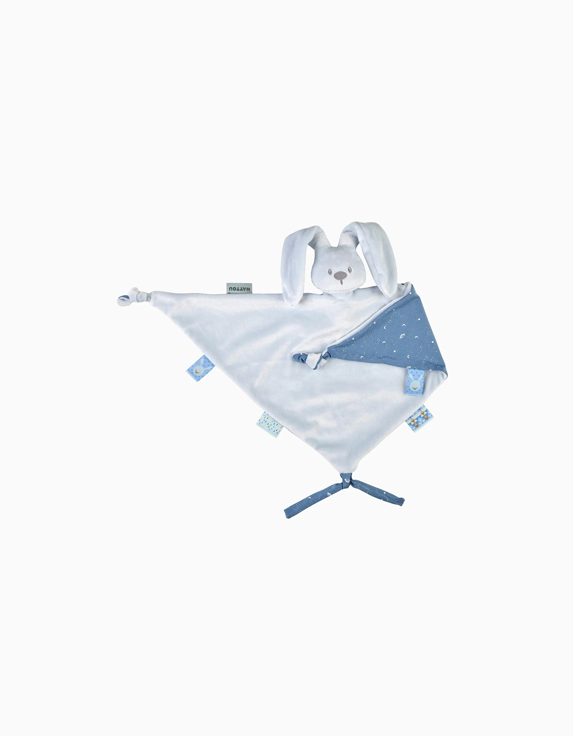 Maxi Doudou Nattou Lapidou Glow In The Dark 0M+, Blue