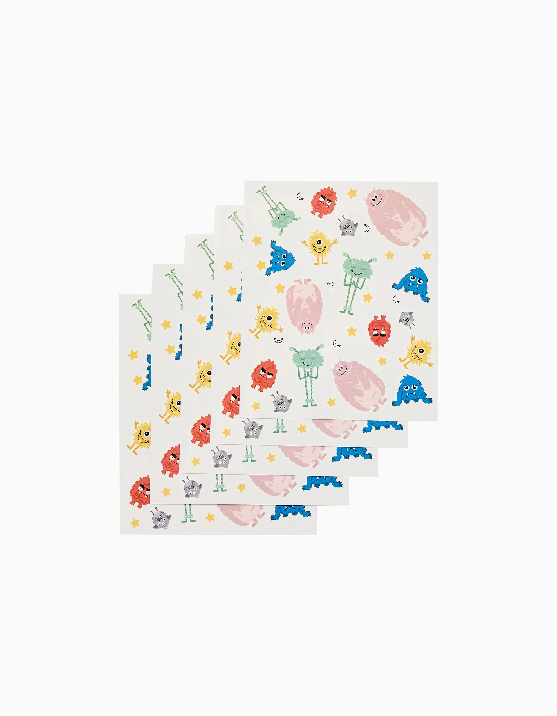 Tattoo Pack for Children ‘Emotions’, 5 Sheets