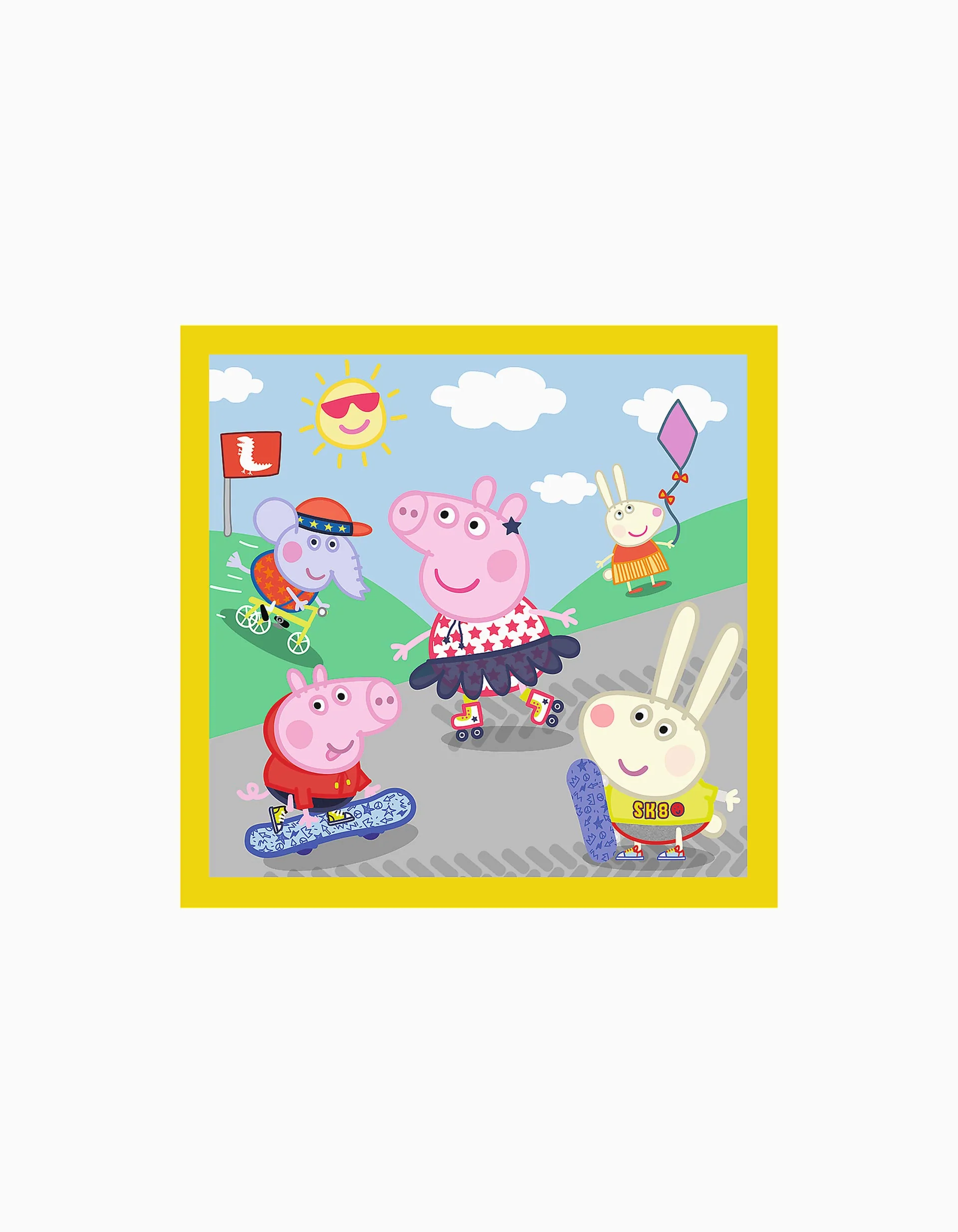 Puzzle 3In1 Trefl Peppa Pig Happy Days 20/36/50Pcs 3A+