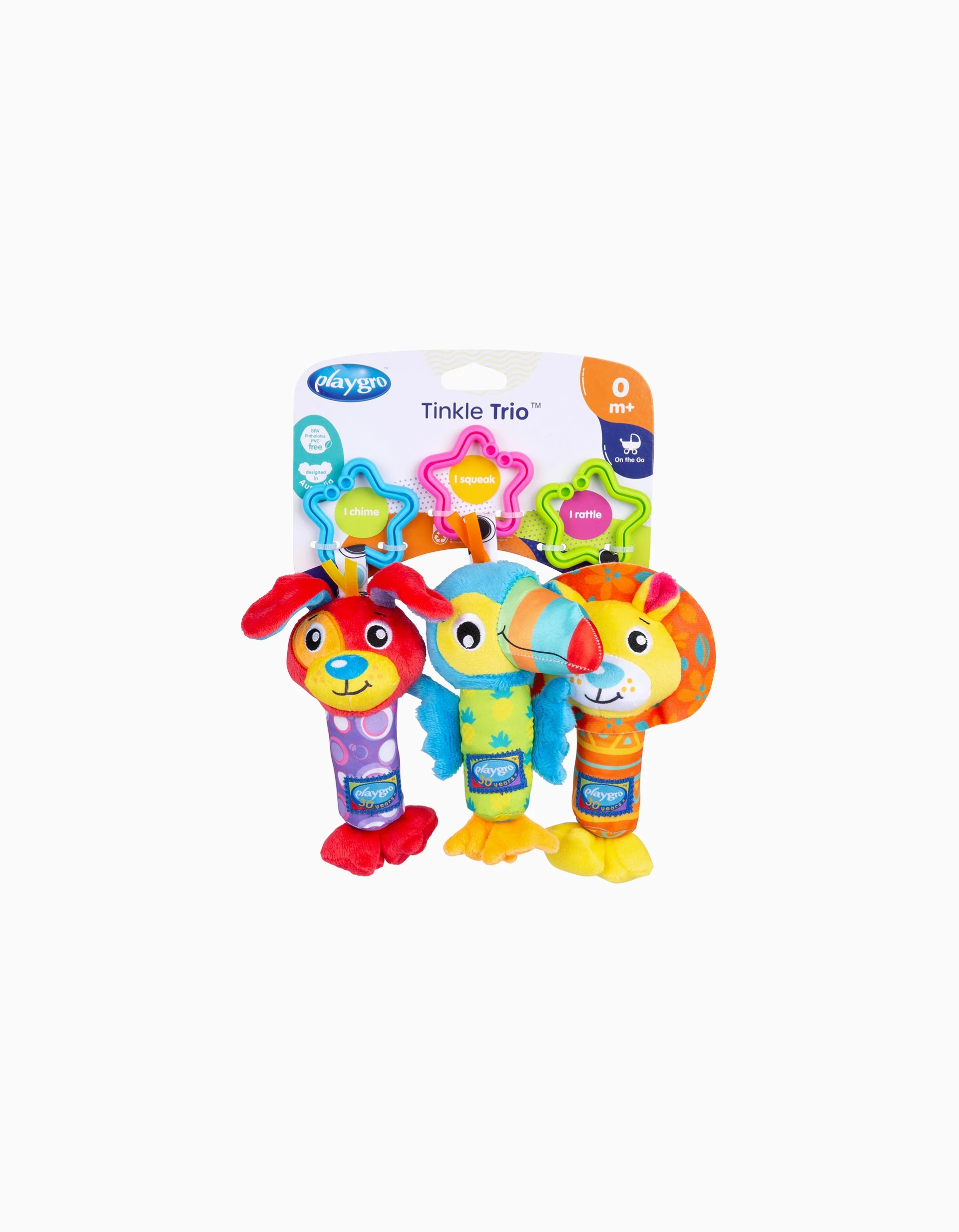 Toy Tinkle Trio Playgro 0M+
