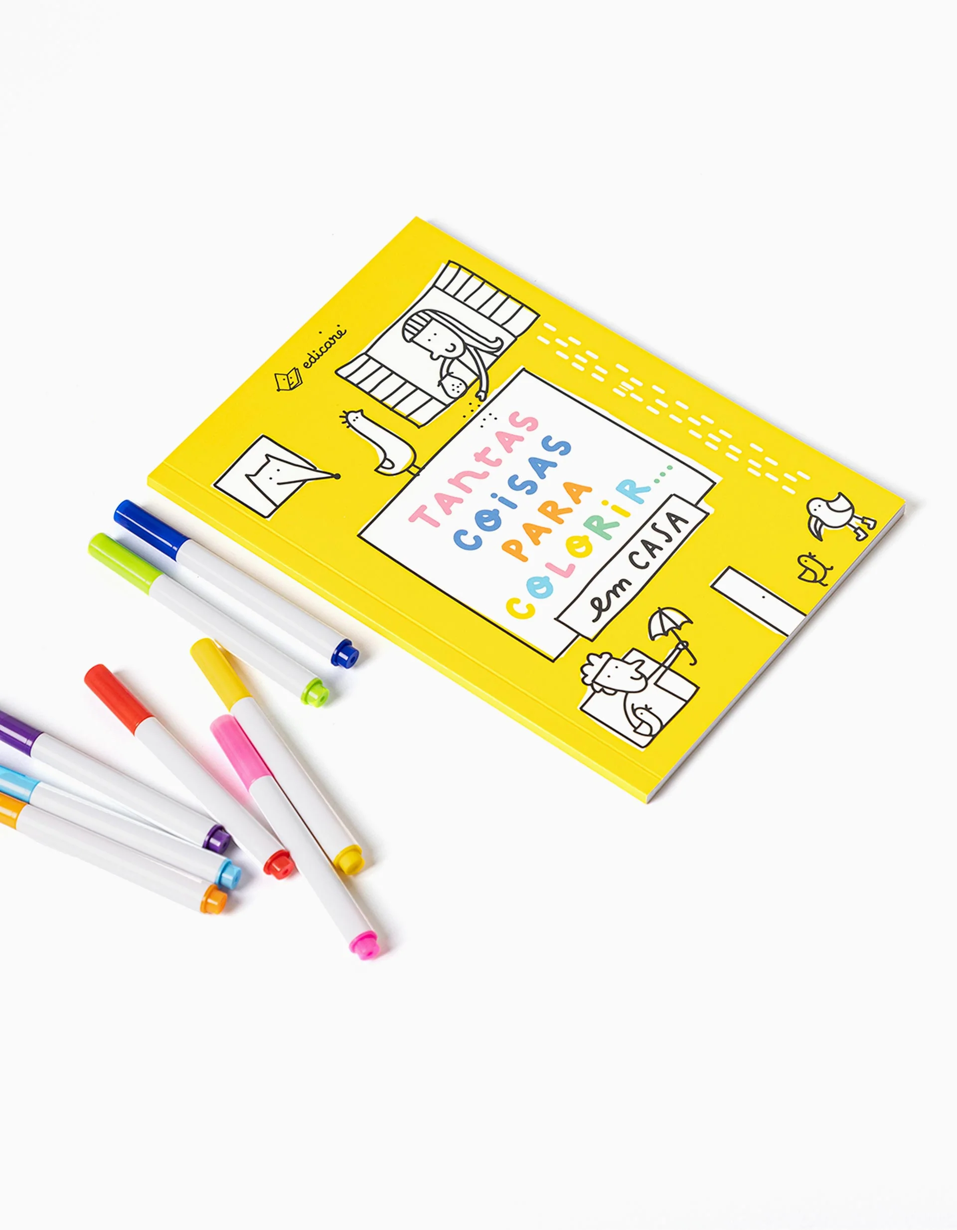 So Many Things to Colour at Home Coloring Book Edicare 4Y+