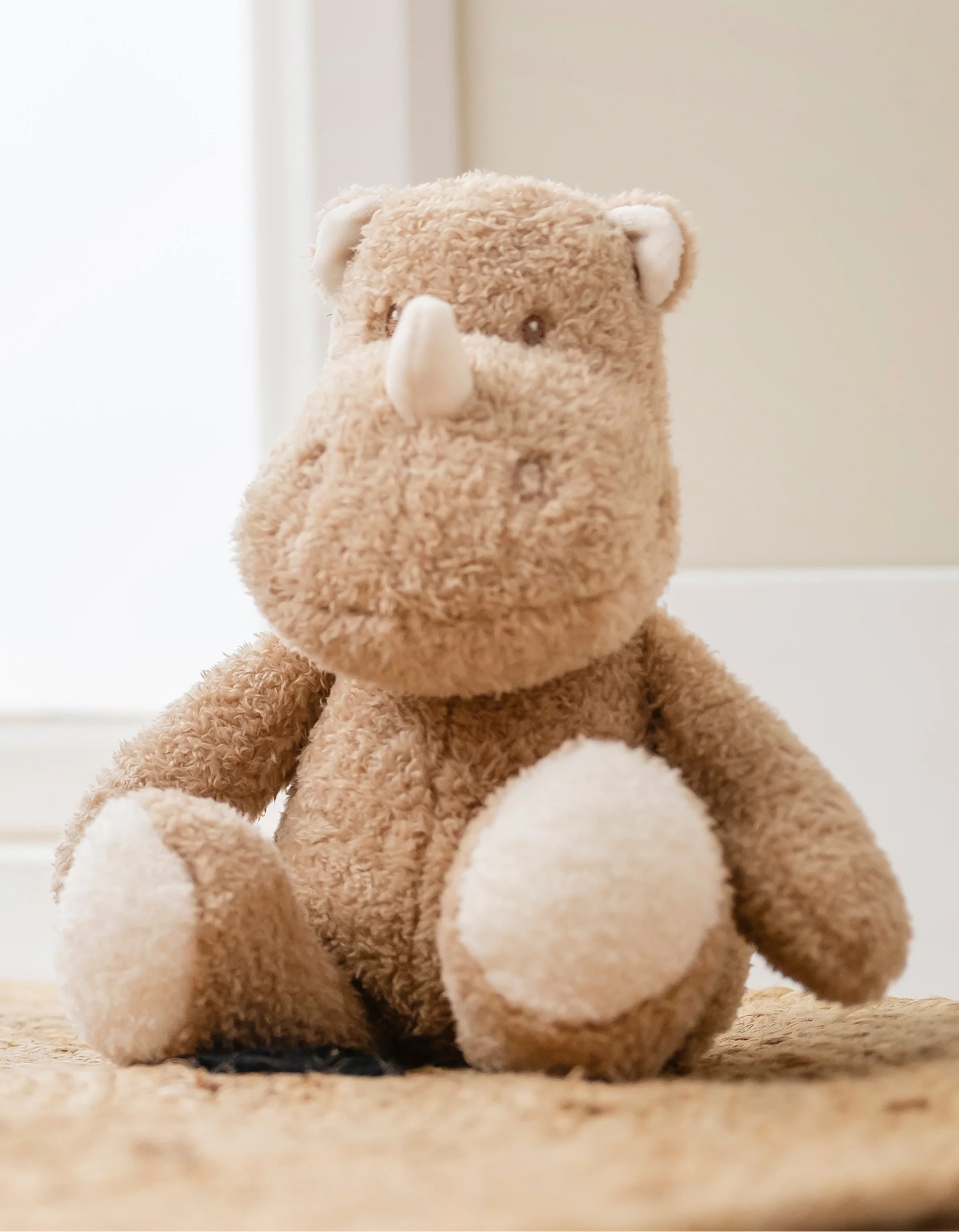 Teddy Rhino Nattou Plush 0M+