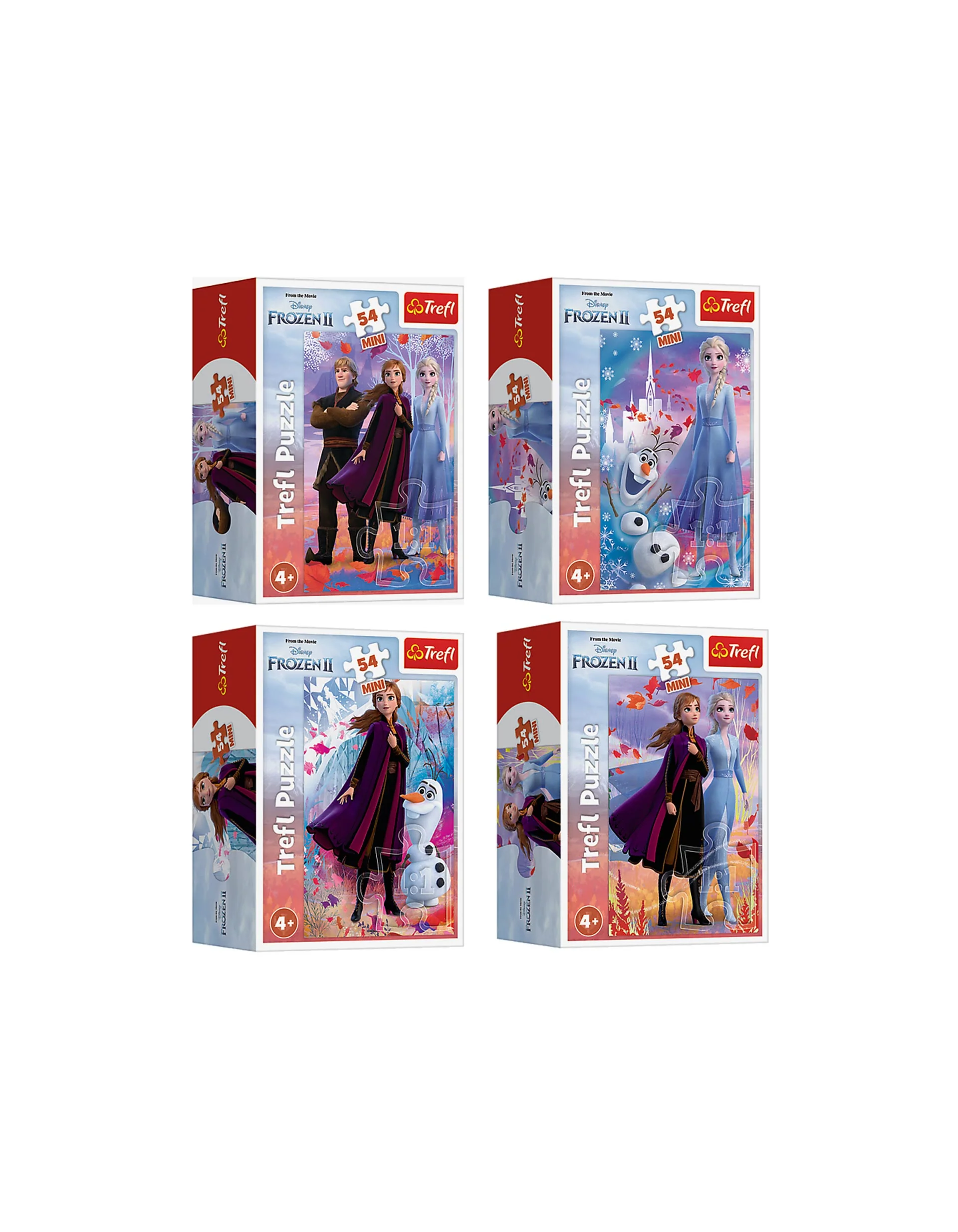 Puzzle Trefl Frozen Mini 54Pcs 4Y+, Assorted