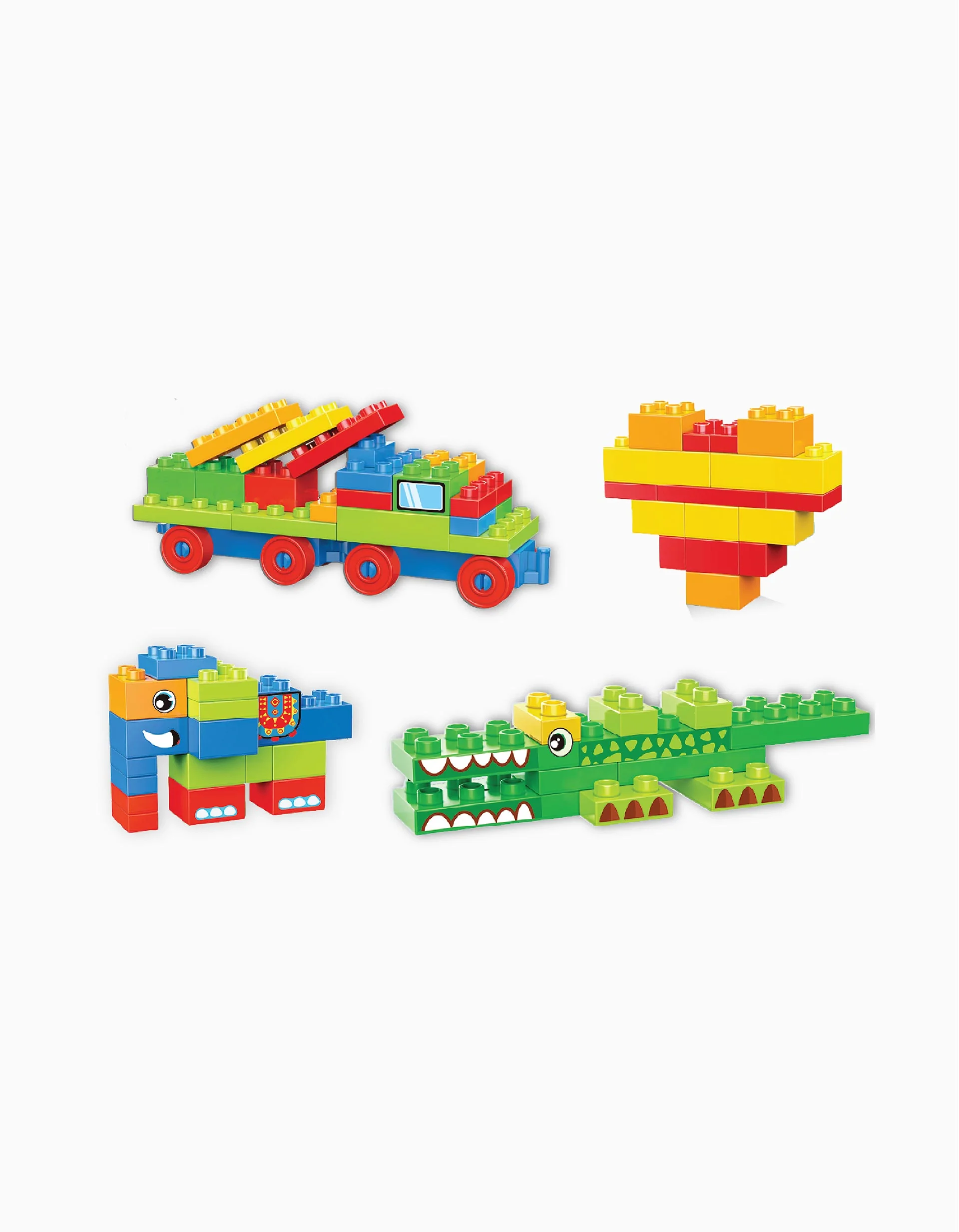 Building Blocks 50Pcs Kidz Up, 3Y+