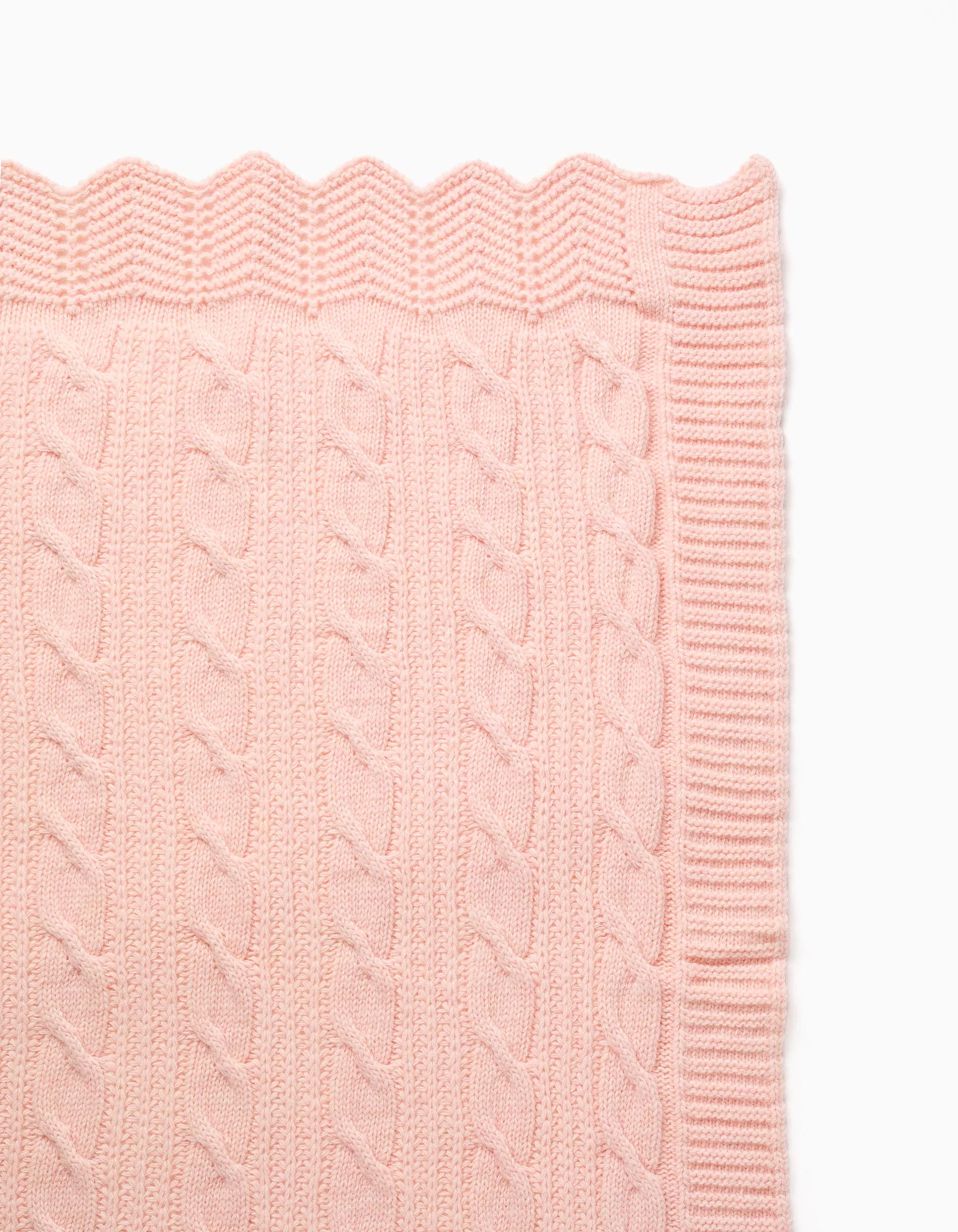 Wool Blanket 75x100 cm Kinderland, Pink