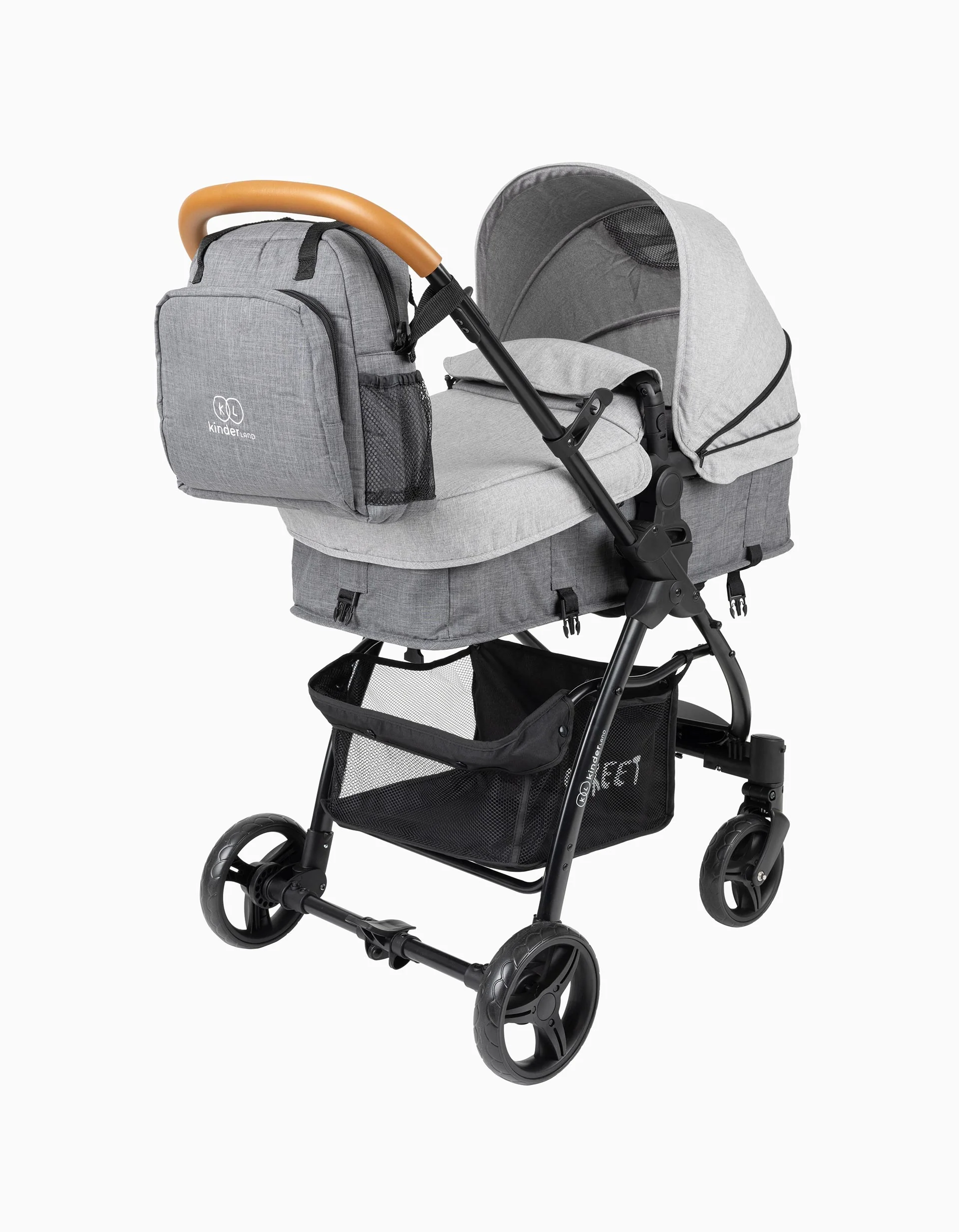 Duo Travel Set Street Grey Kinderland