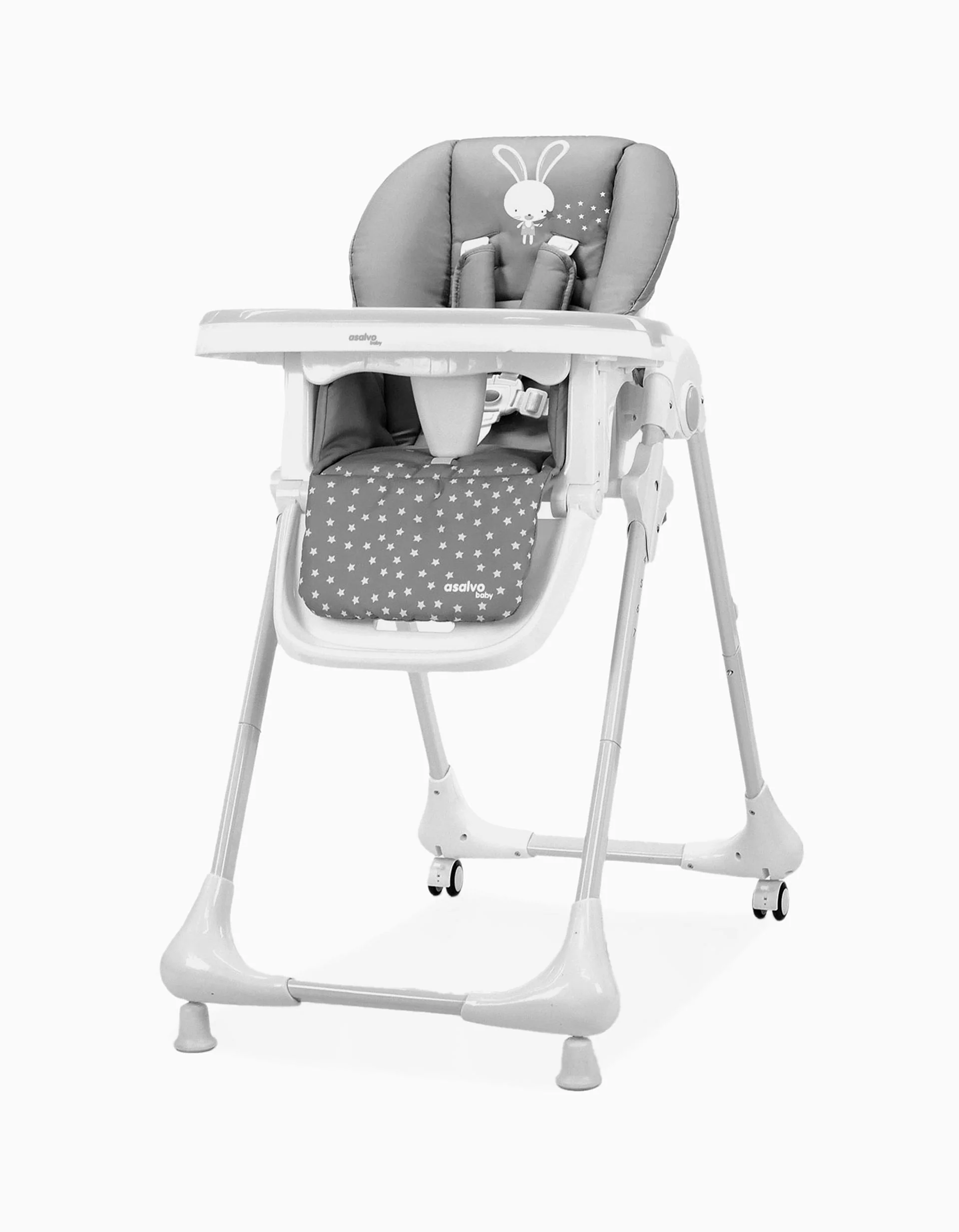 Asalvo Bunny Highchair, Grey