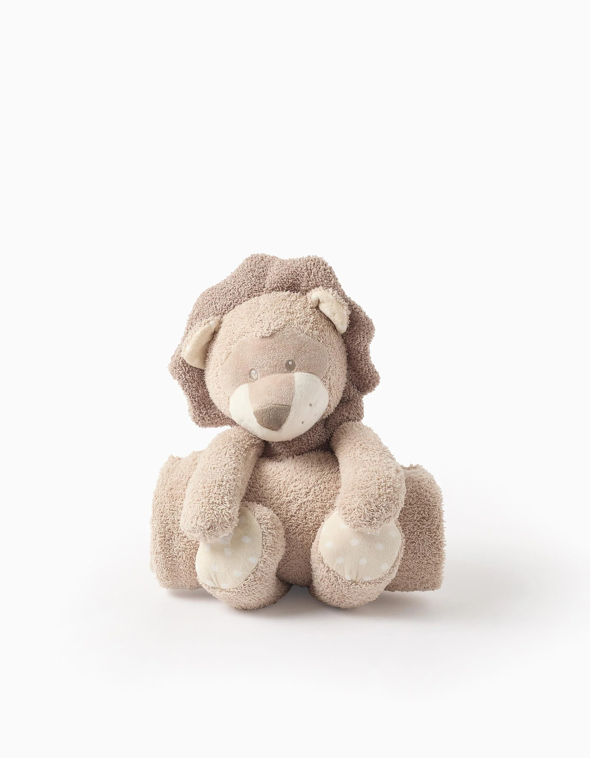 Plush Toy + Blanket Jungle Bo 30 cm 75x100 cm 0M+, Kenzi Lion