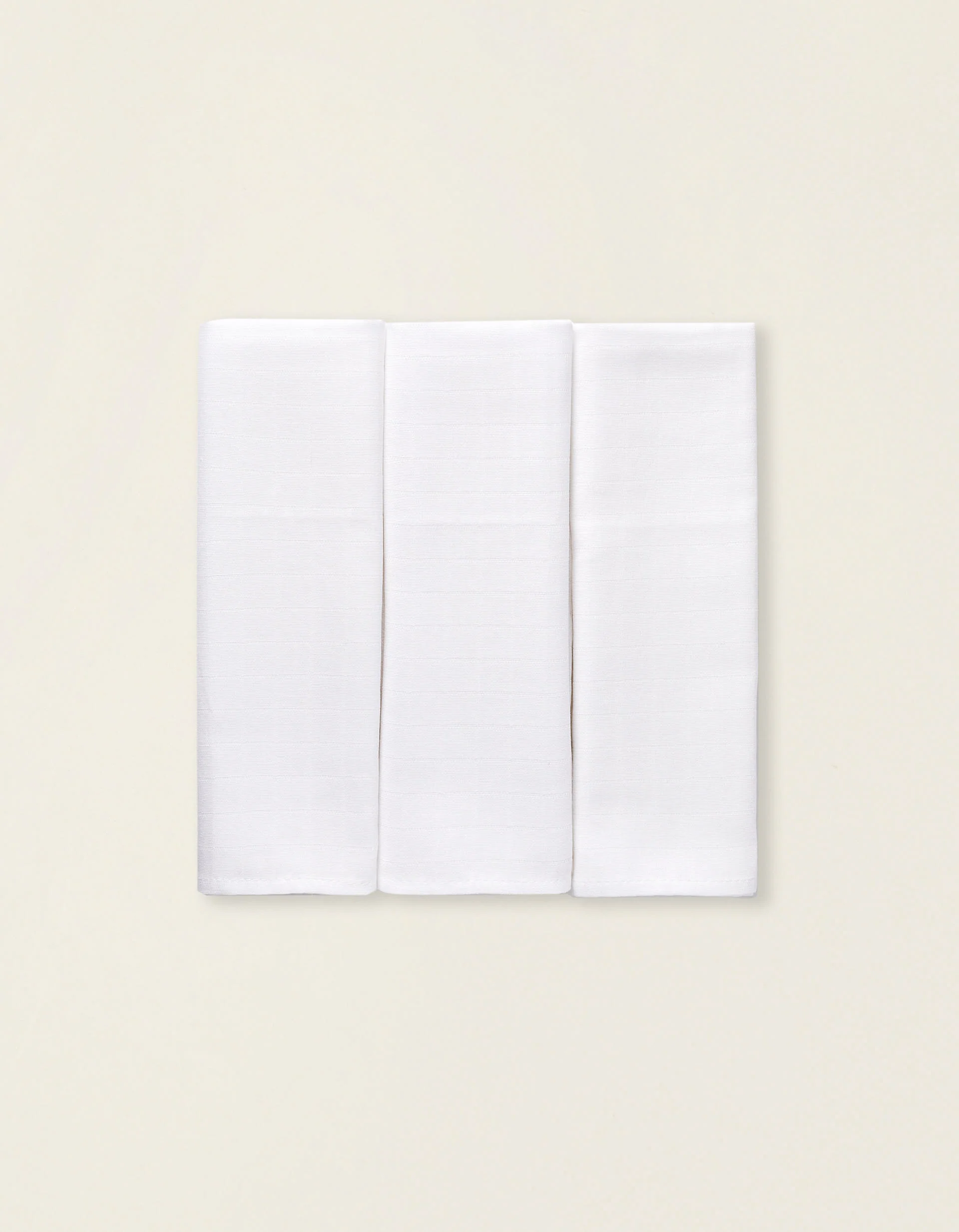 Pack 3 Muslin Squares ZY BABY 65X65cm