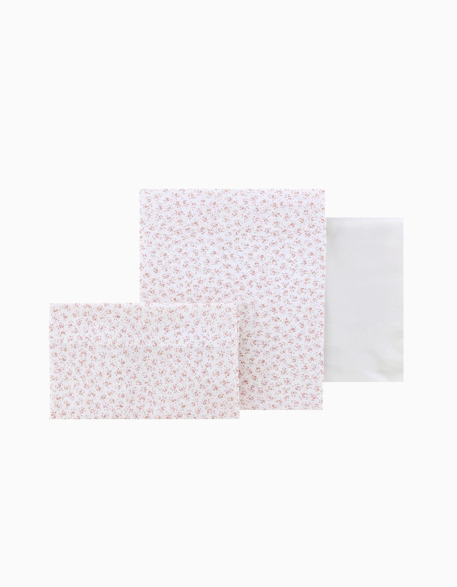 Bedding Set 3 Pcs Cambrass 60x120x1 cm, Pink