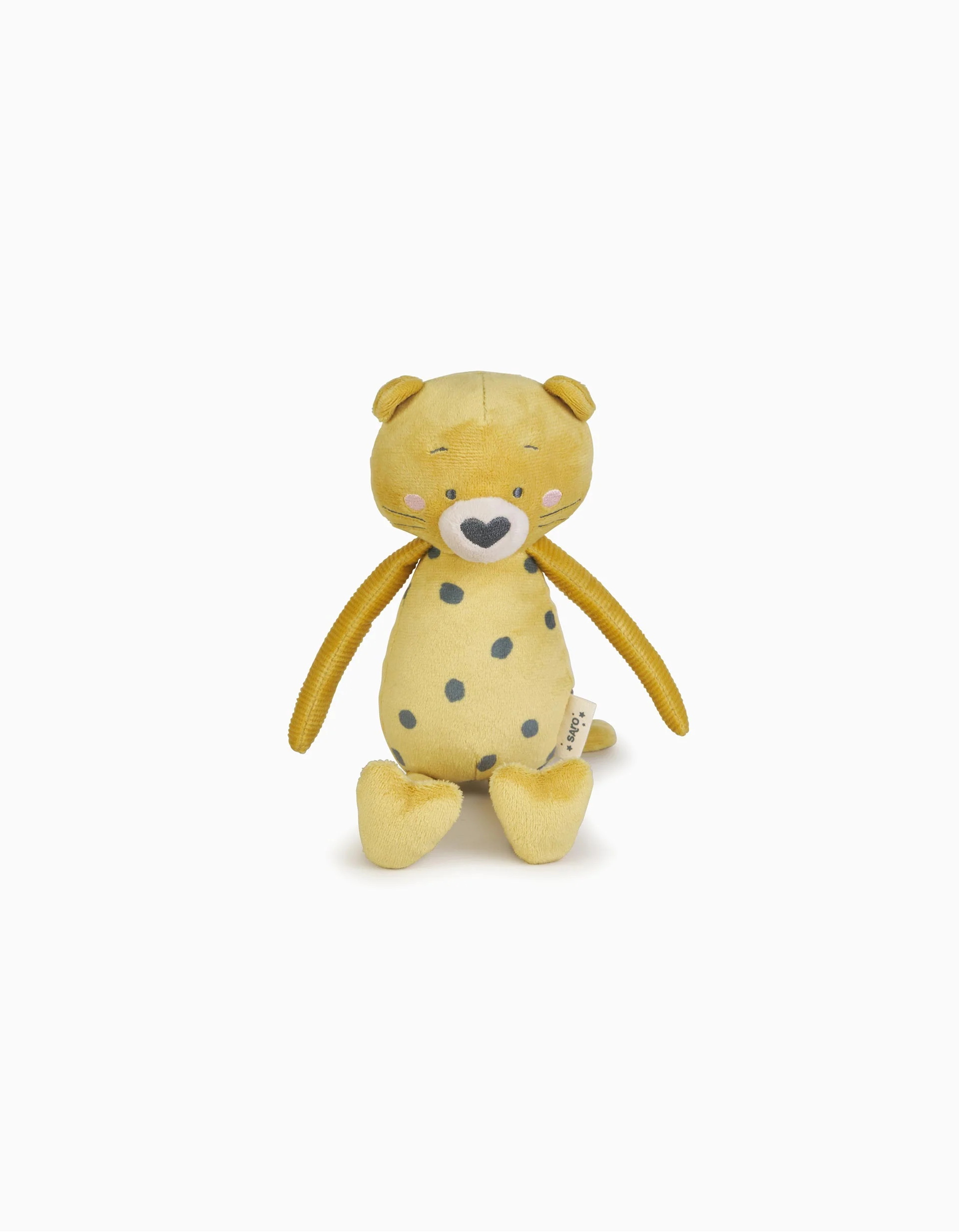 Cheetah Soft Toy with Long Legs Saro 0M+