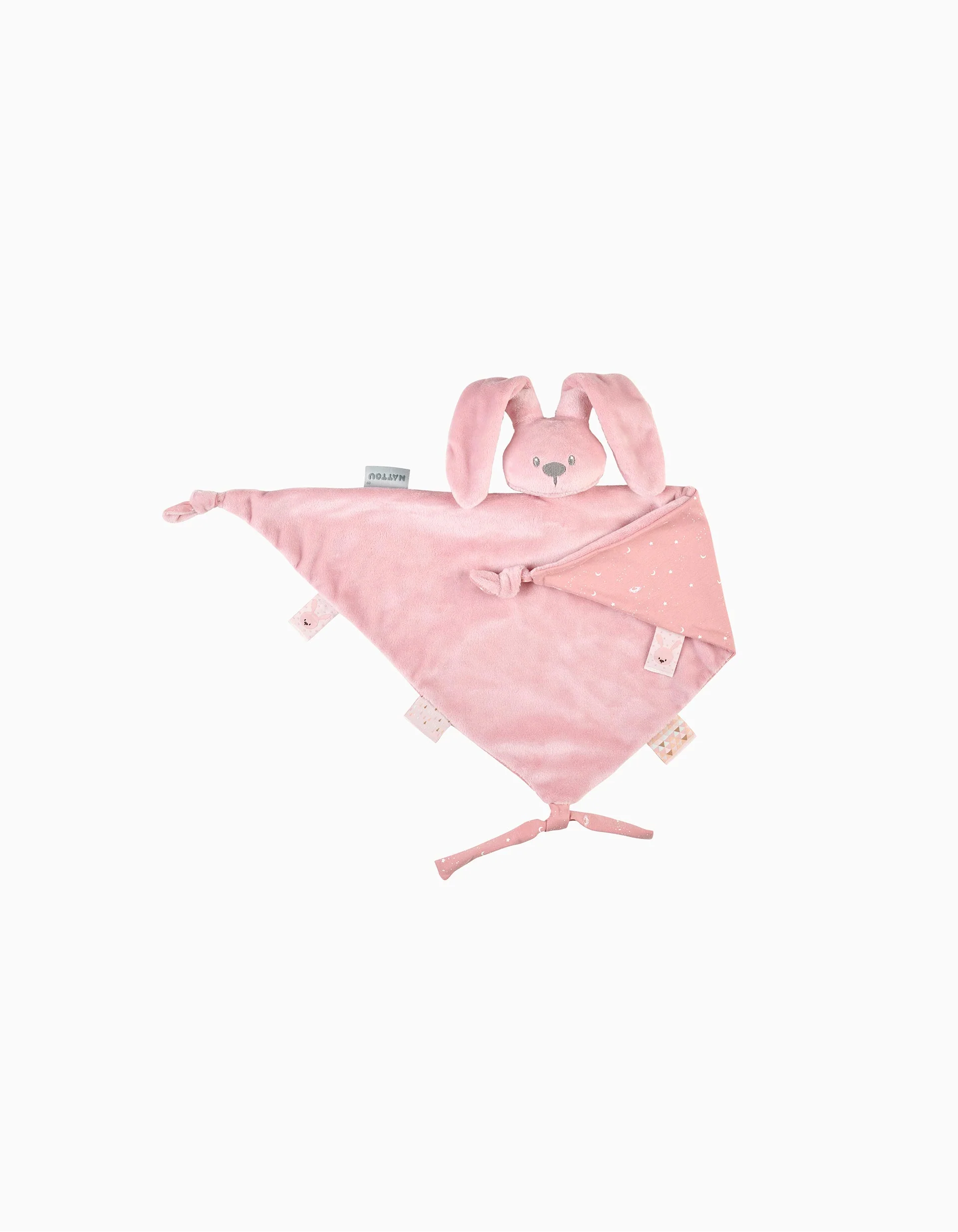 Maxi Doudou Nattou Lapidou Brilha No Escuro 0M+, Pink