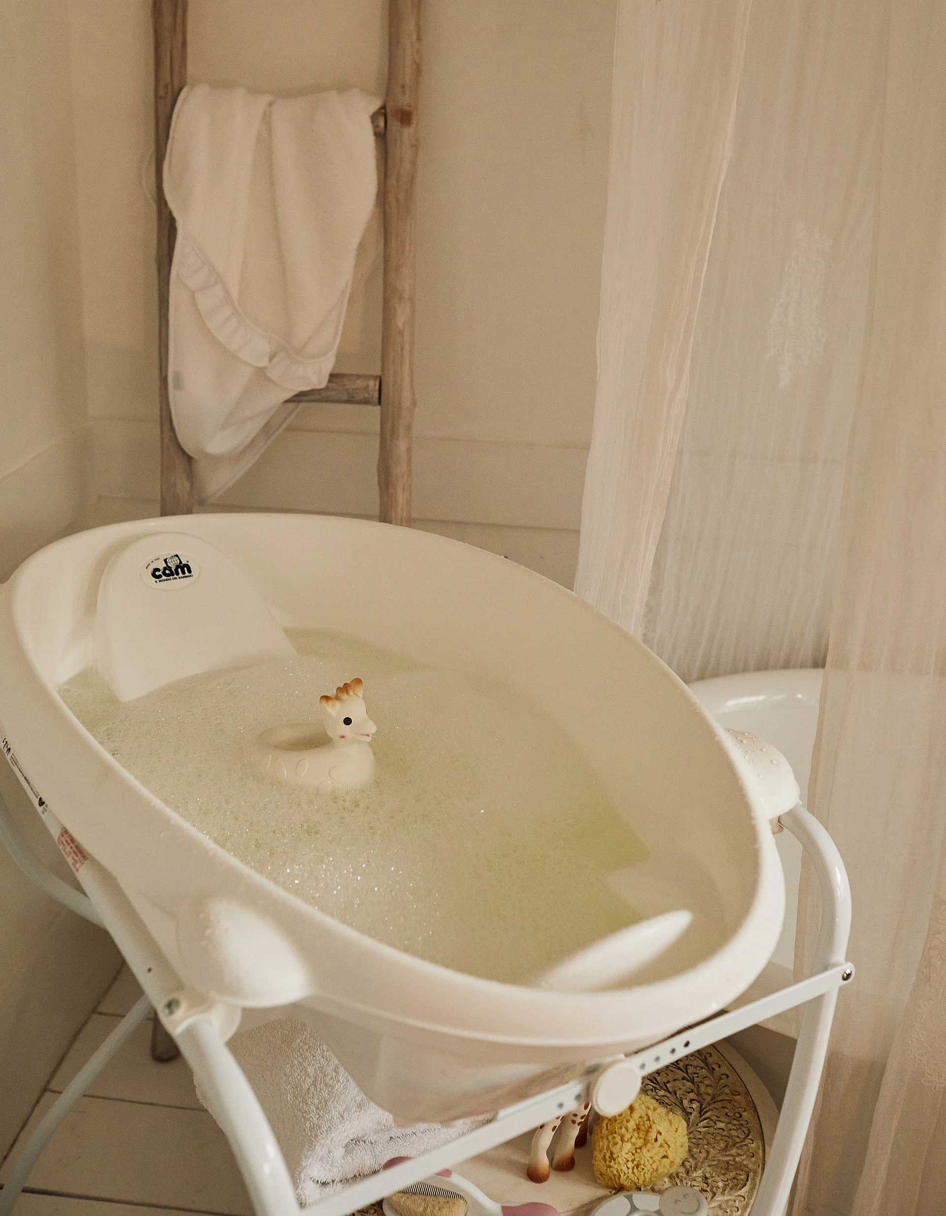 Bathtub Bollicina Bianco Cam