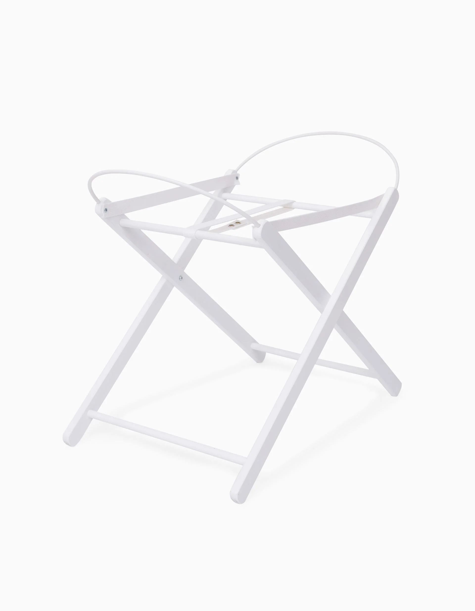 Wooden Stand for Carrycot, White