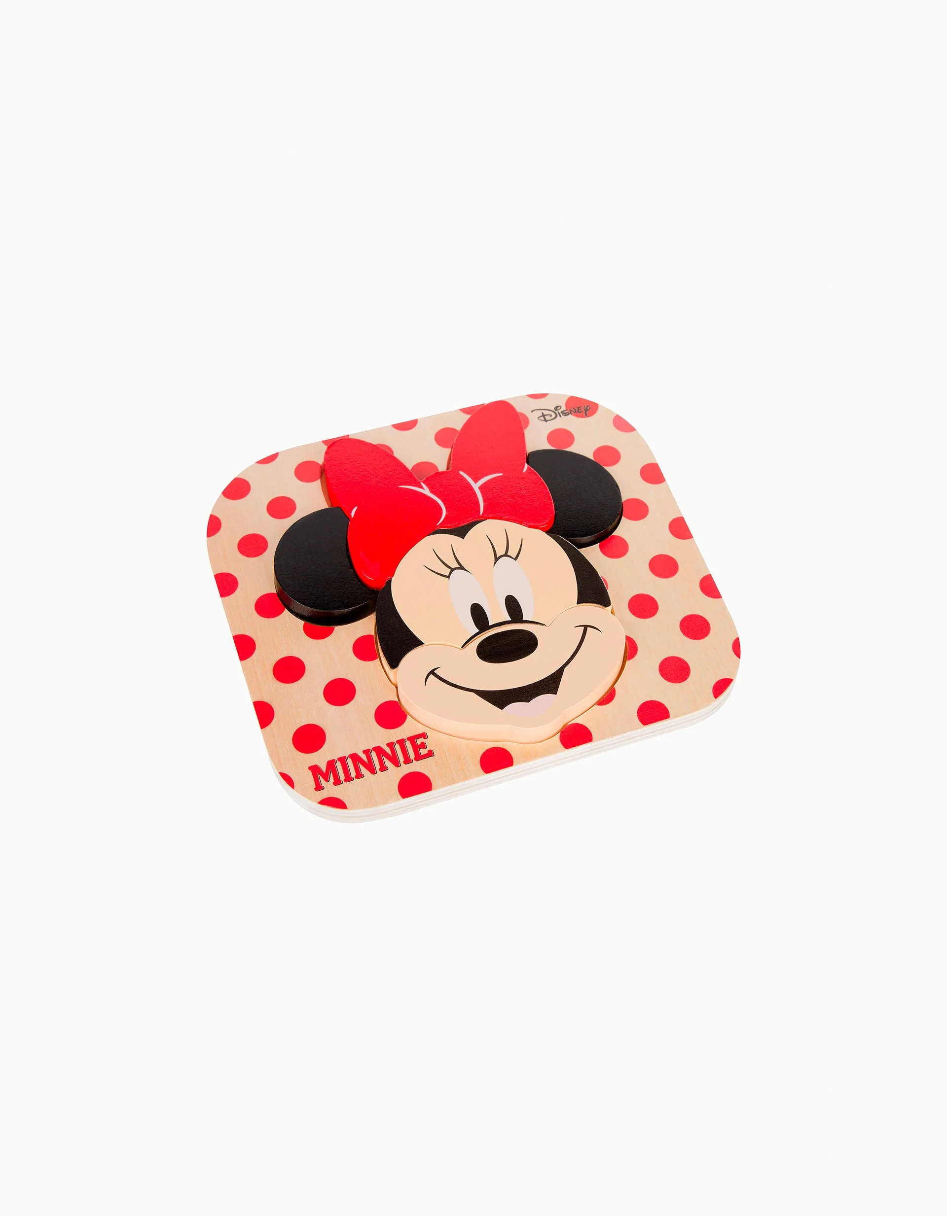 Wooden Puzzle Board Minnie Disney 12M+