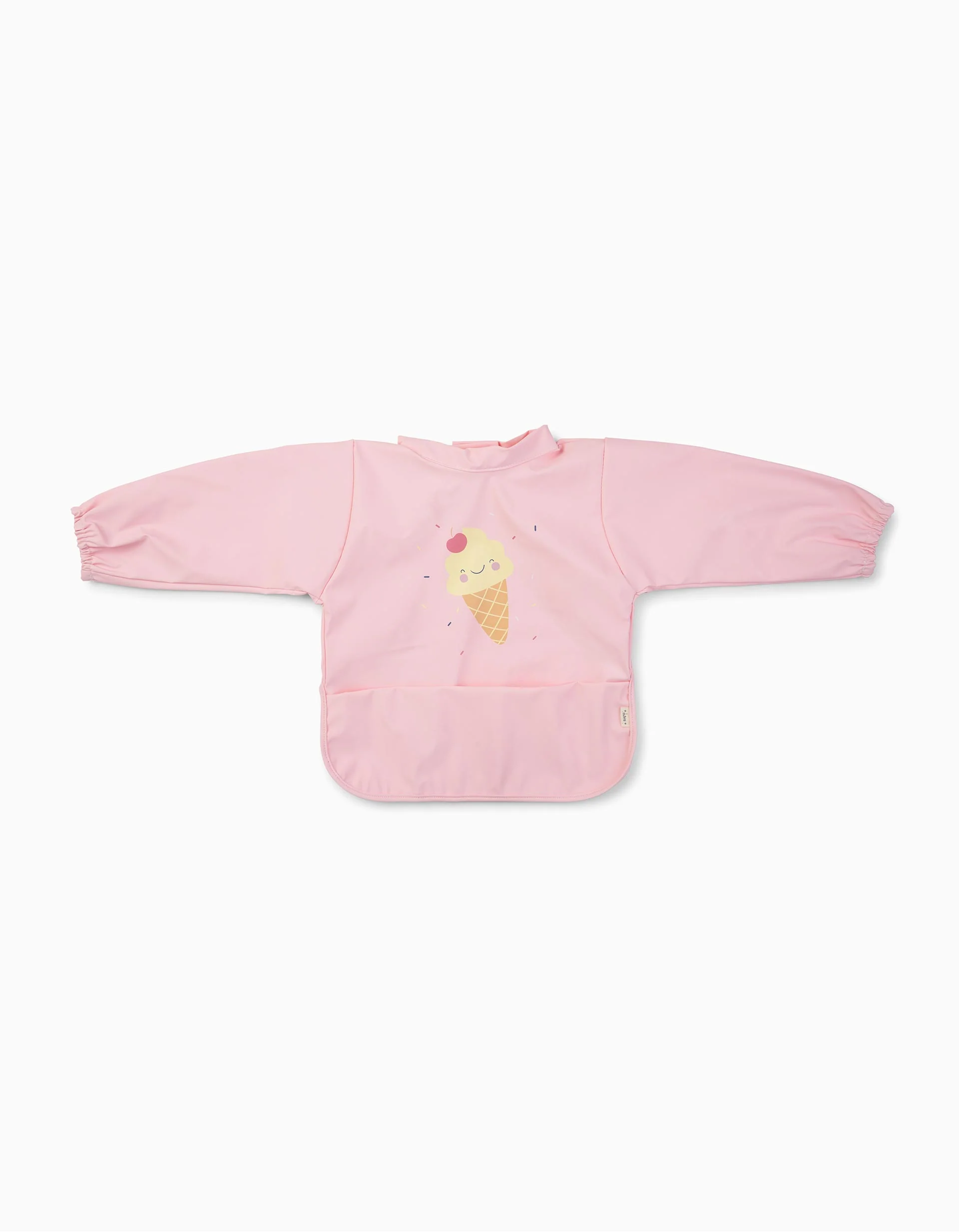 Saro Ice Cream Waterproof Bib with Sleeves