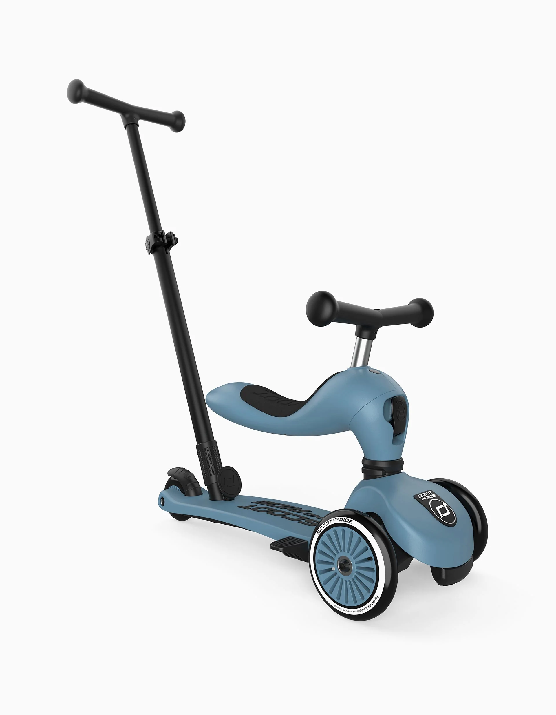 Scooter Highwaykick 1 Push&Go Scoot & Ride 12M+, Steel
