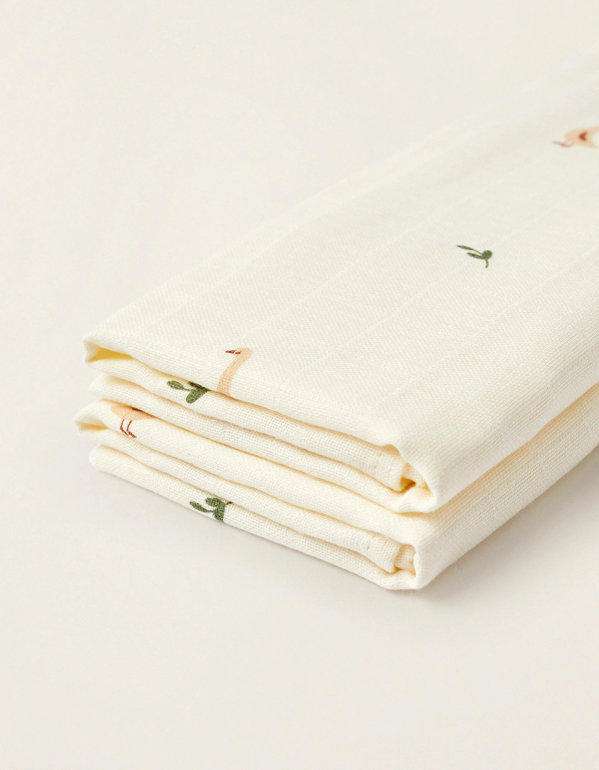 Pack 2 Nappy Squares Gloop! 70X70Cm, Farm