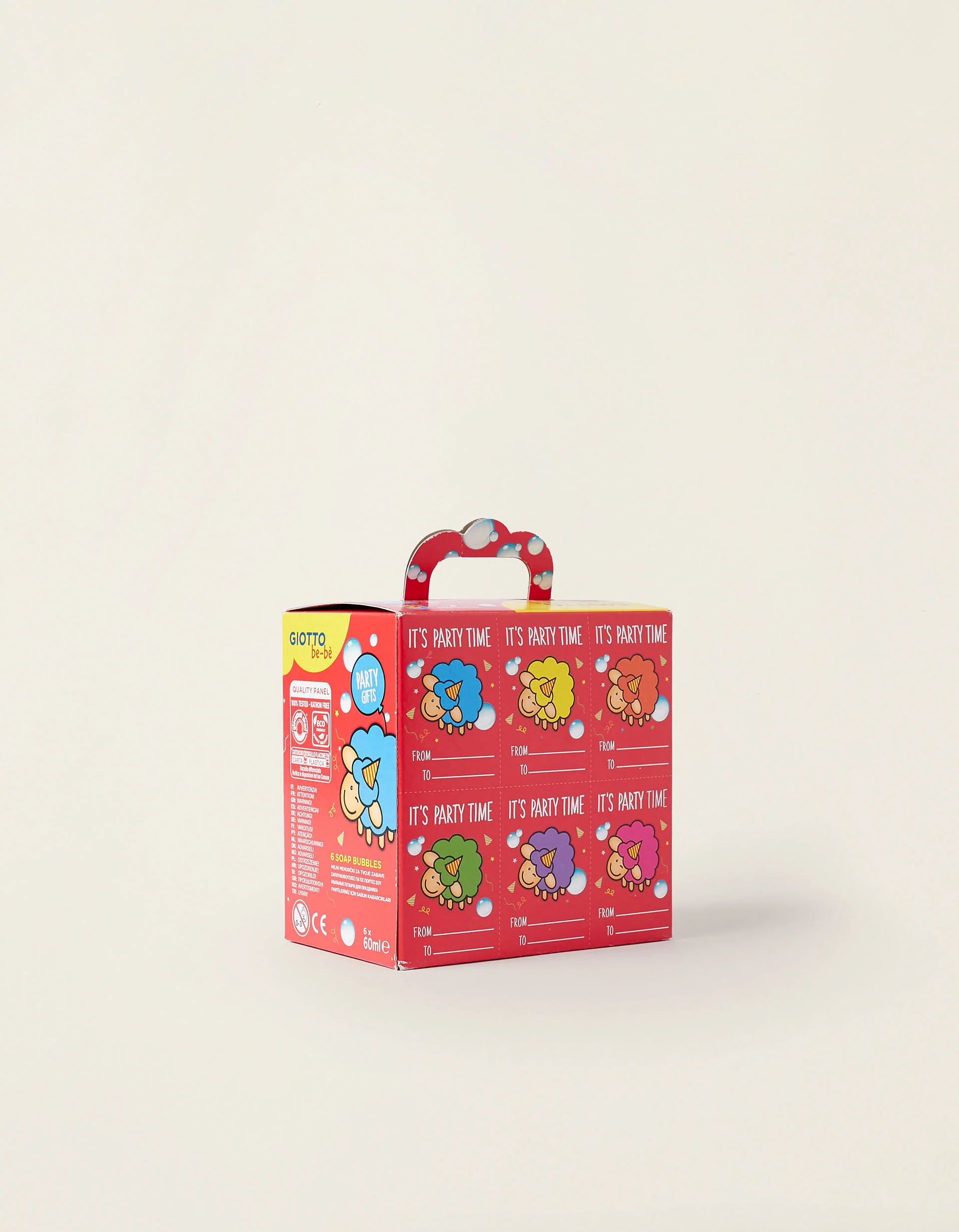Pack Of 6 Giotto Be-Bè 3A+ Soap Balls