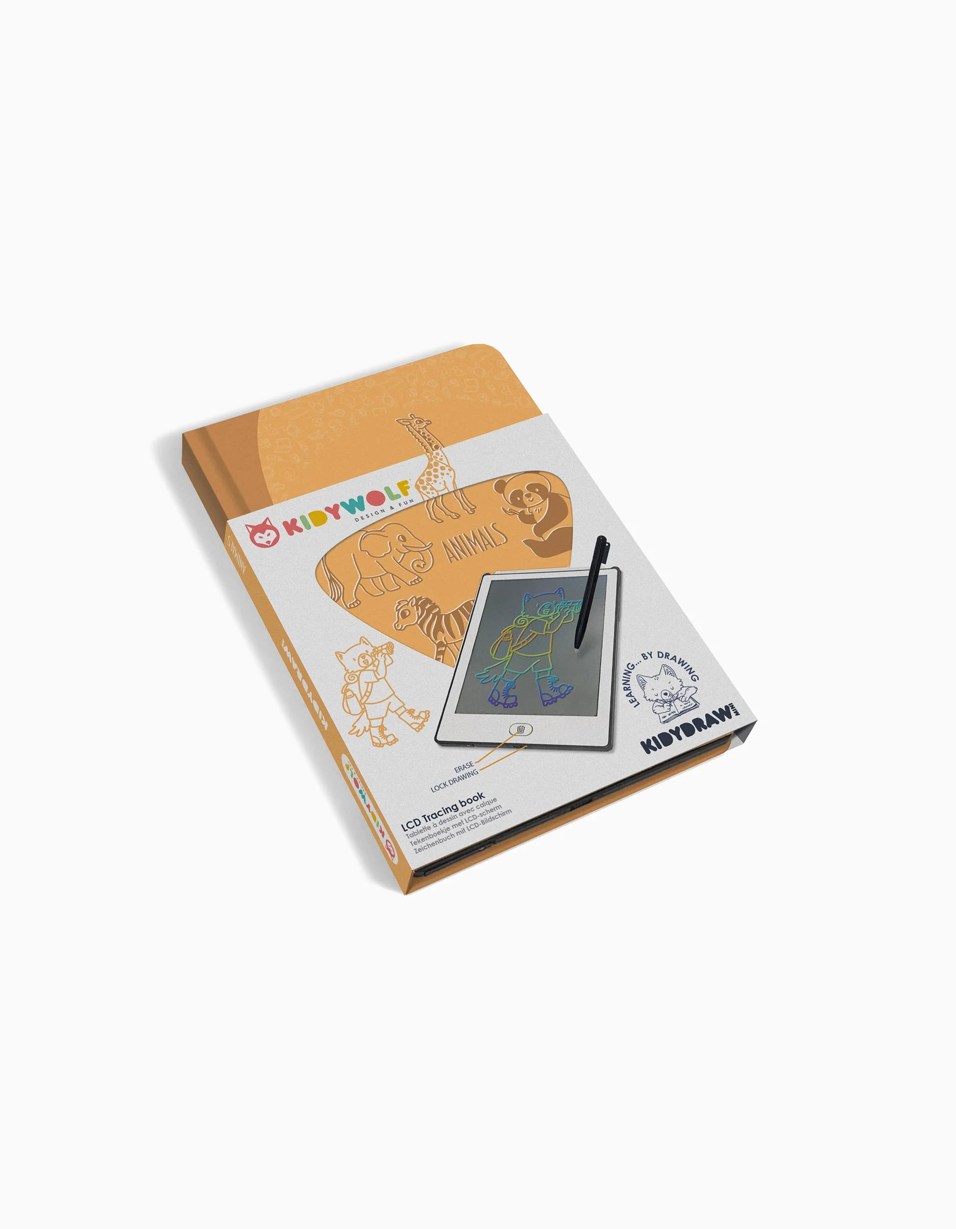 Drawing Tablet Kidywolf Kidydraw Animals 5A+
