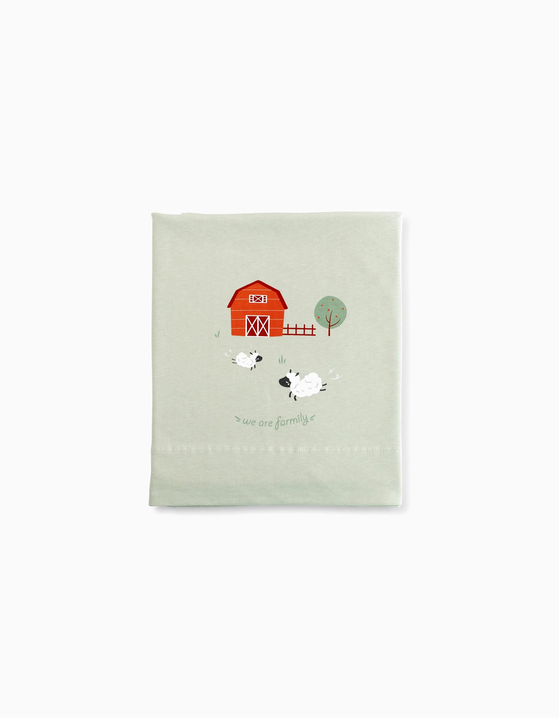 Cotton Bedding Set 3 Pcs Bonjour Bebe 60x120 Cm, Funny Farm