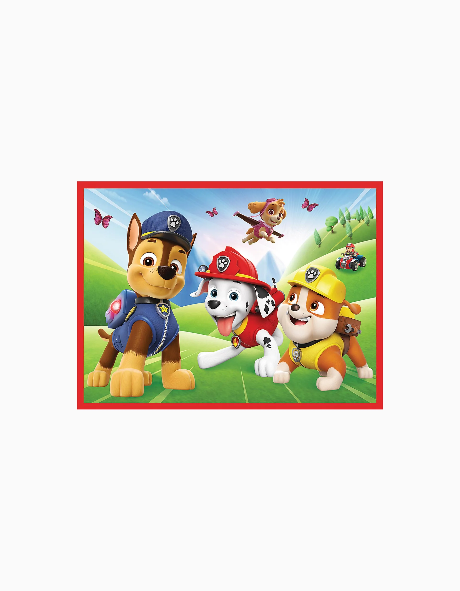 Puzzle 2In1 Trefl 30/48 Pcs 'Paw Patrol - Dog Team in Action' 3Y+