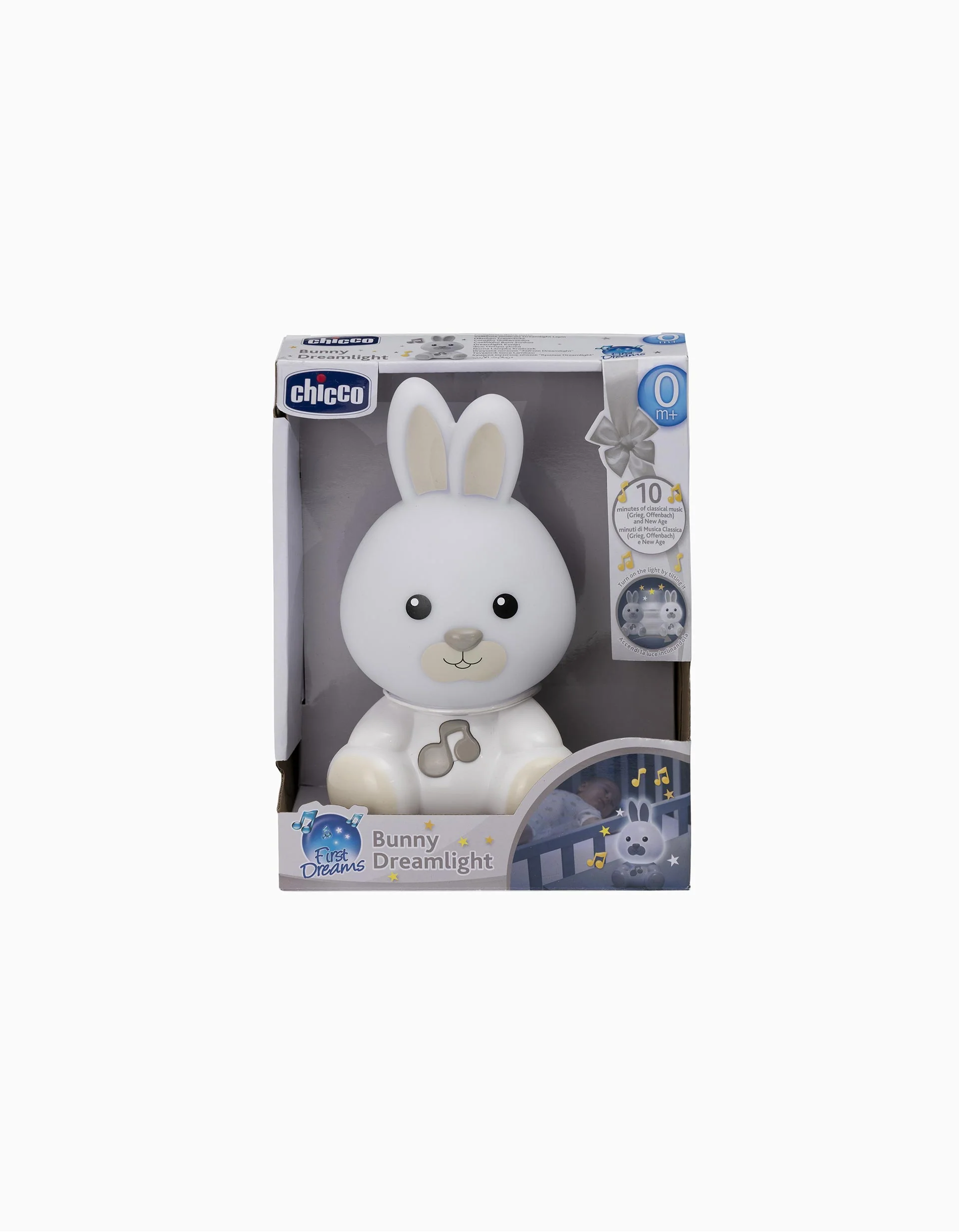 Musical Nightlight Good Dreams Bunny Beige Chicco 0M+