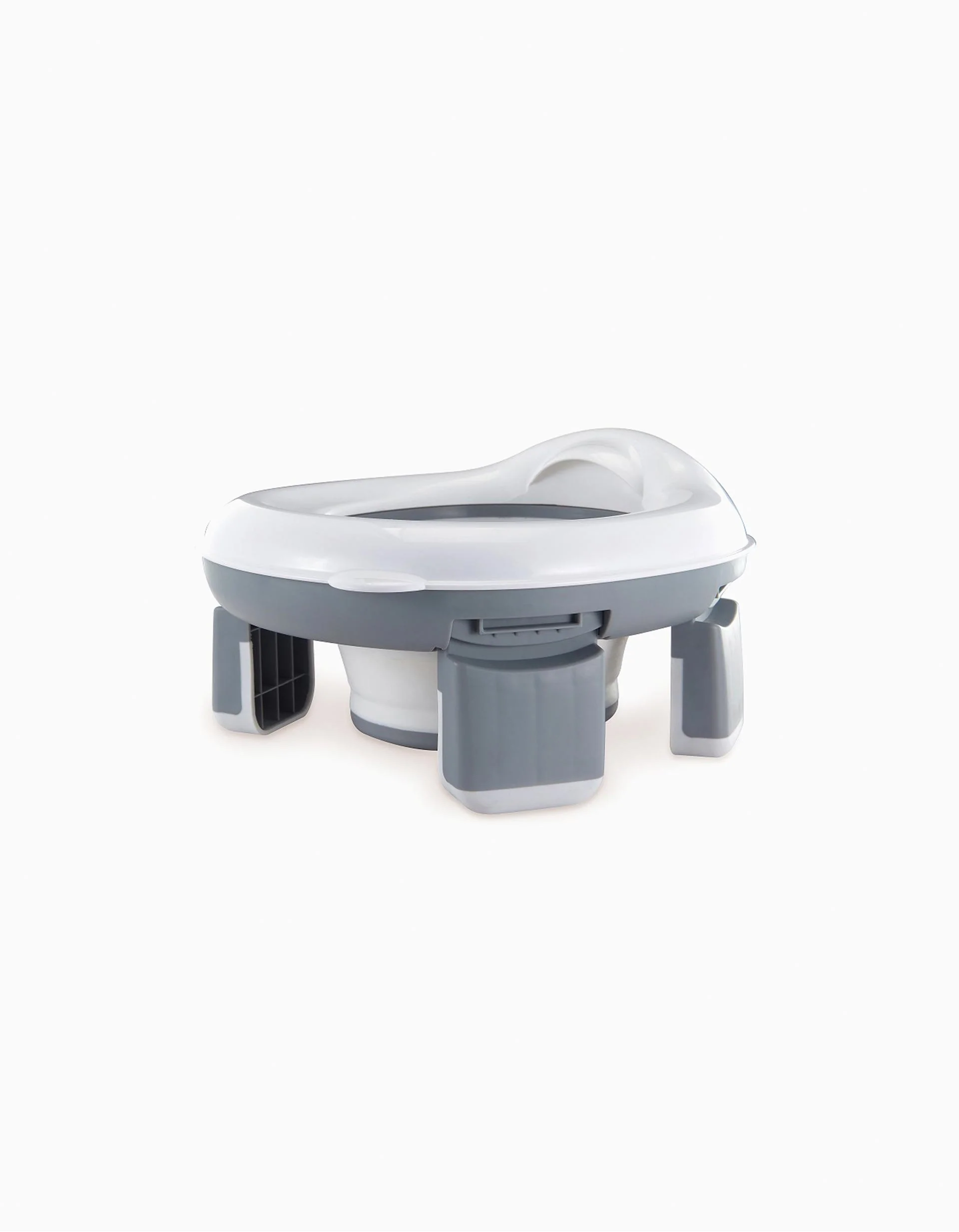 2in1 Portable Potty and Toilet Seat Interbaby, Grey