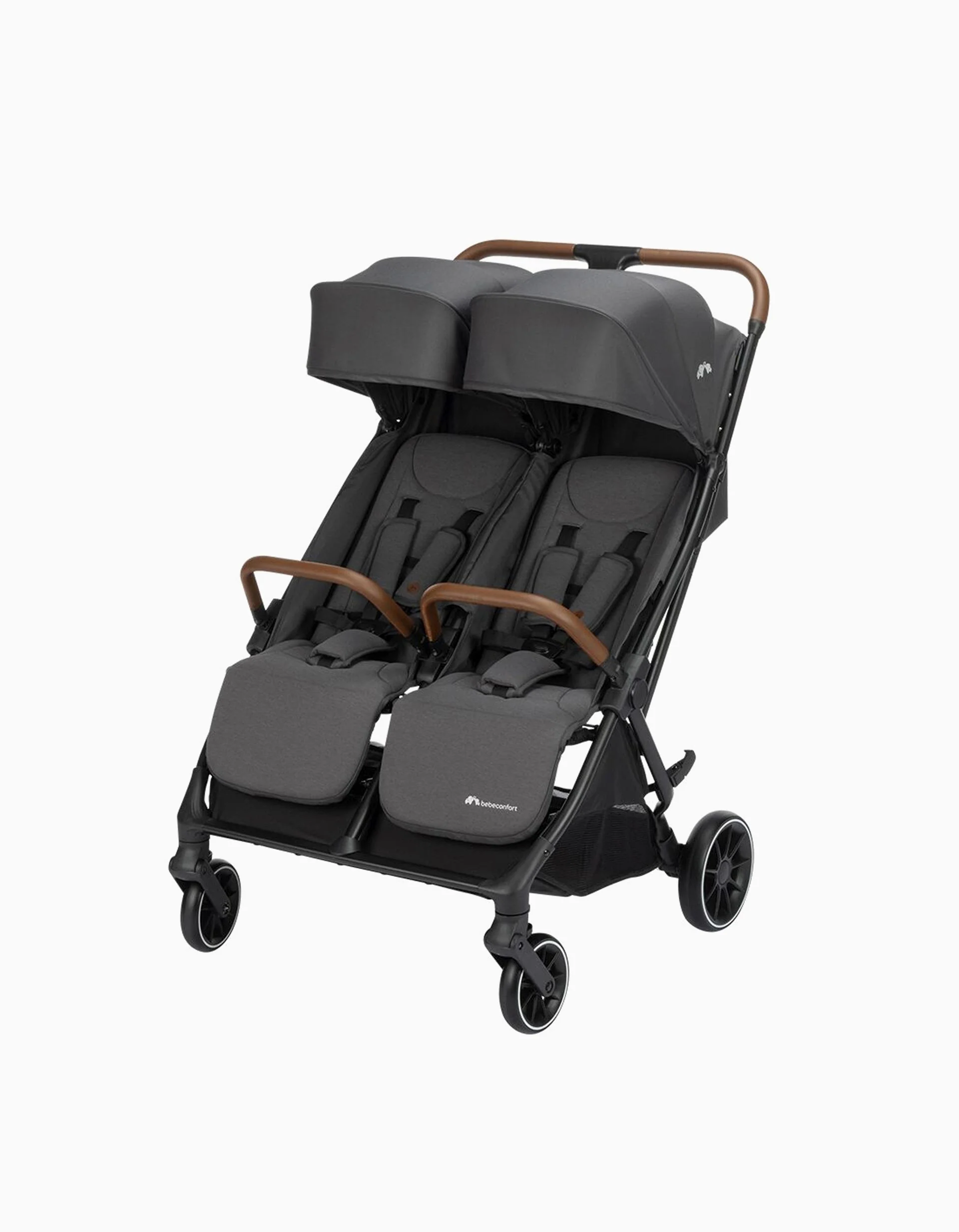 Twin Stroller Bebe Confort Mane, Mineral Graphite