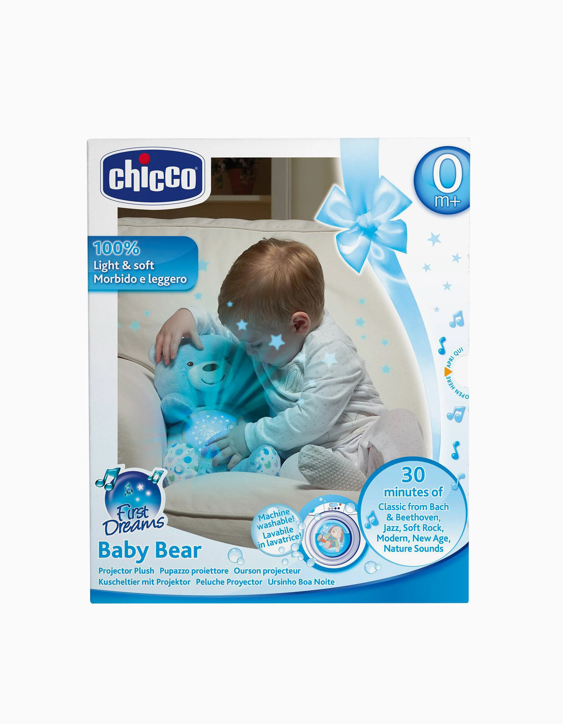 Musical Plush Baby Bear Projector, First Dreams By Chicco