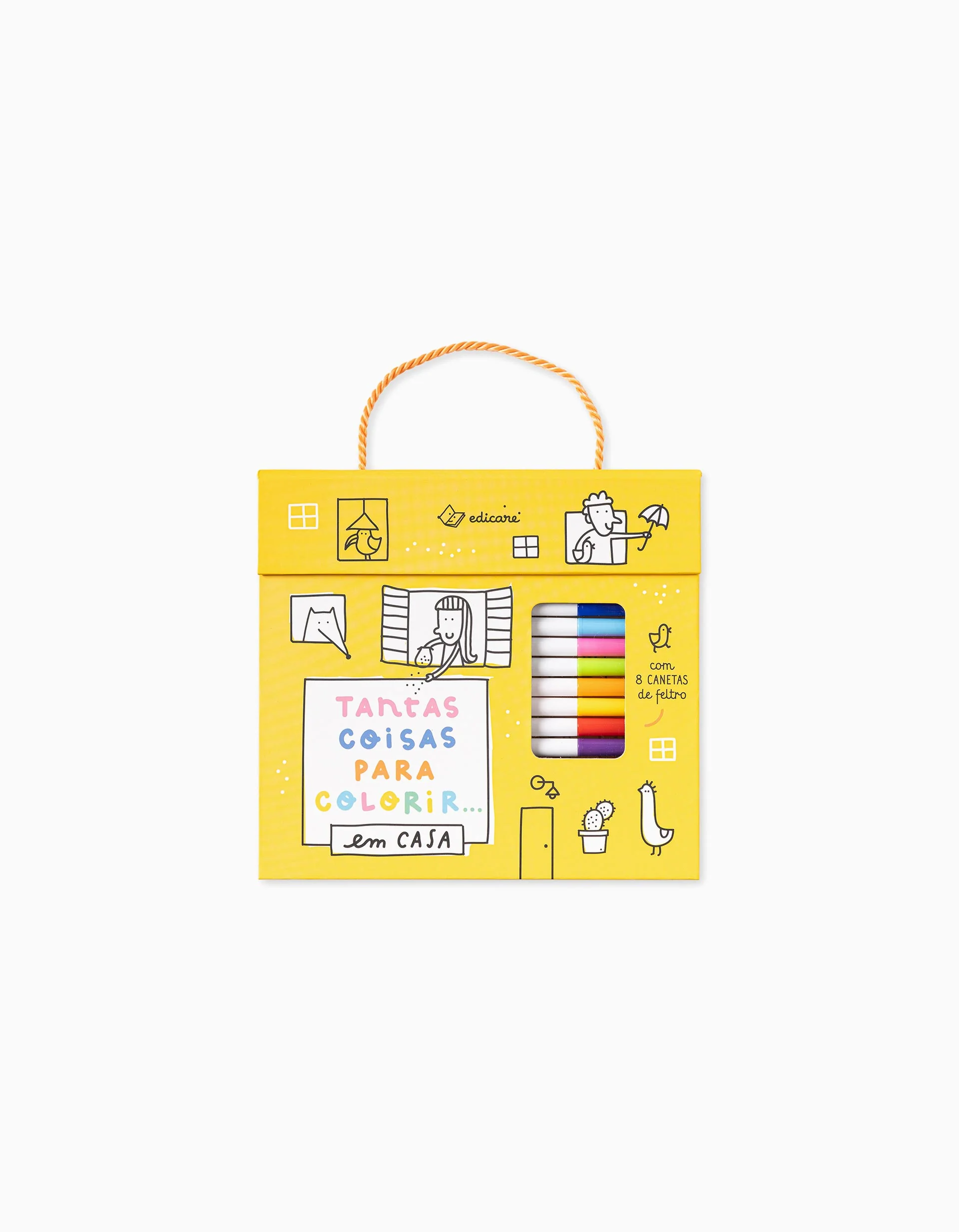 So Many Things to Colour at Home Coloring Book Edicare 4Y+